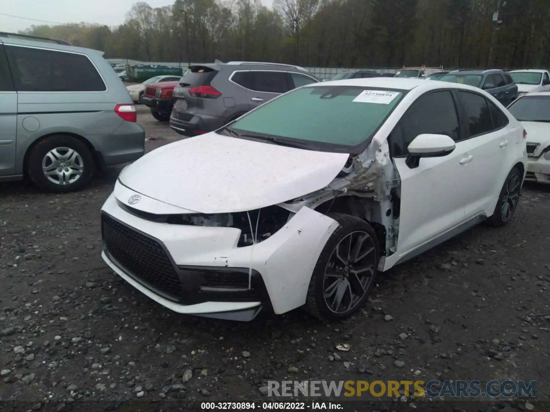 6 Photograph of a damaged car 5YFS4MCE4MP093208 TOYOTA COROLLA 2021