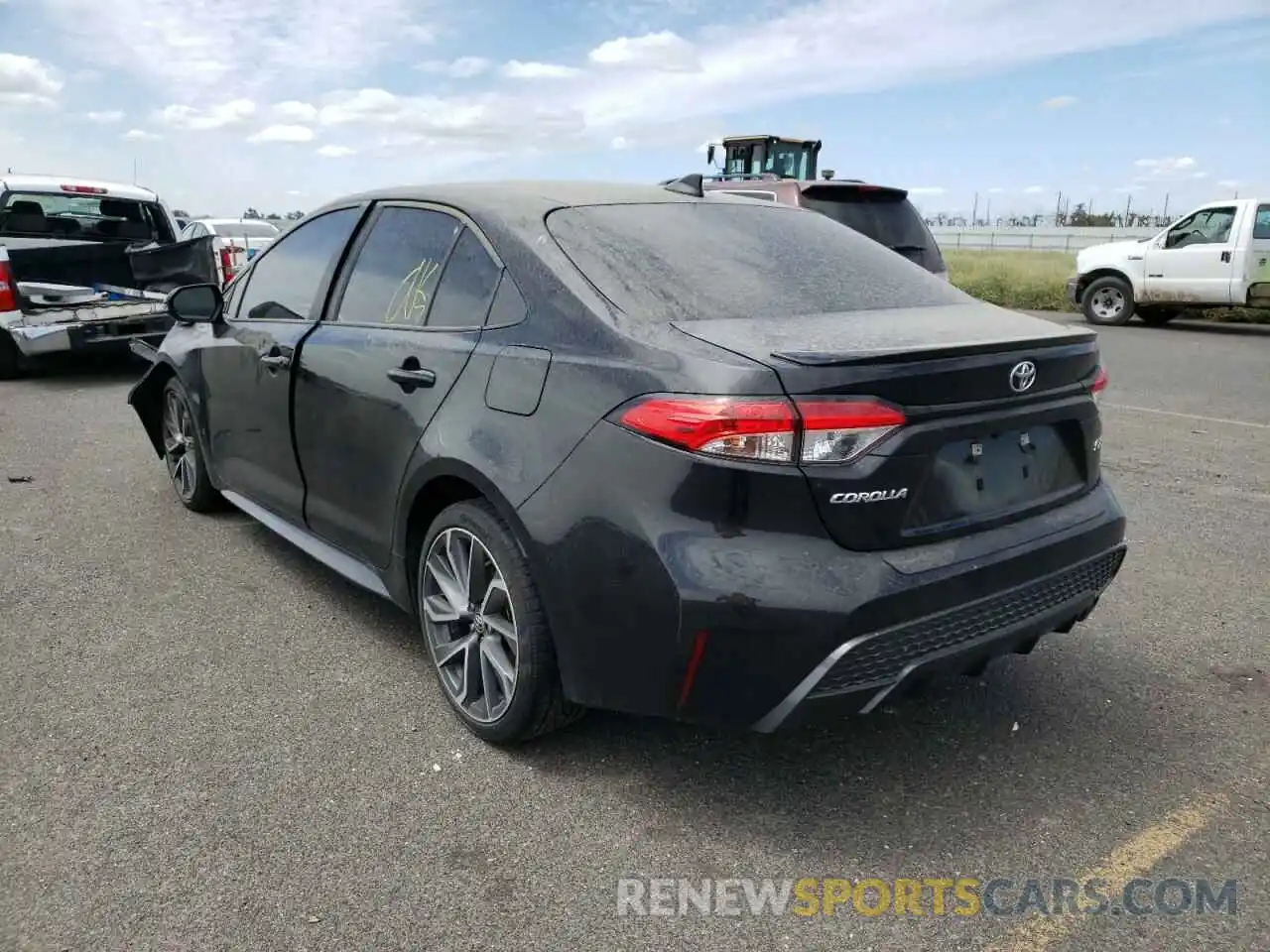 3 Photograph of a damaged car 5YFS4MCE4MP094794 TOYOTA COROLLA 2021