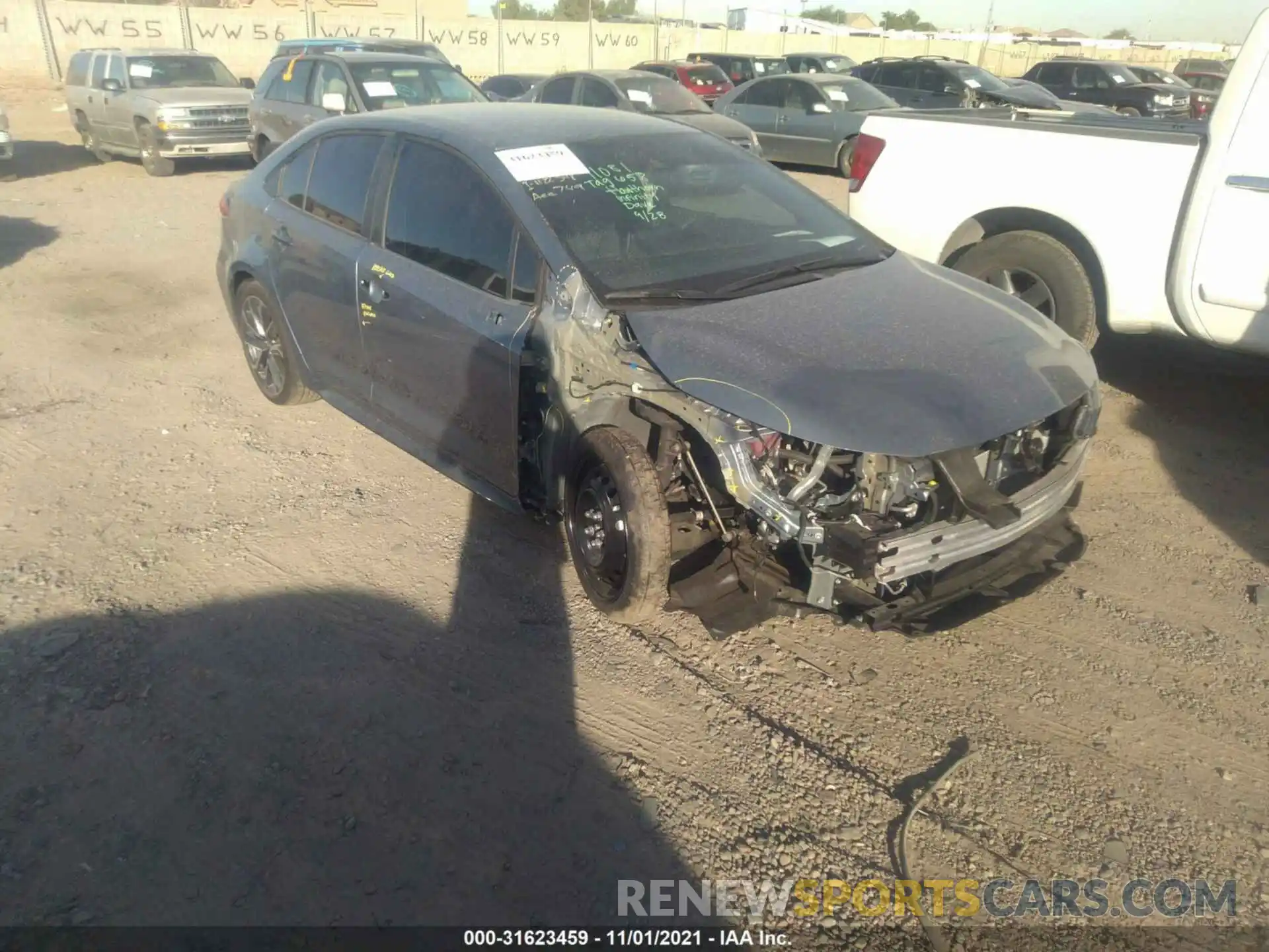 6 Photograph of a damaged car 5YFS4MCE4MP095976 TOYOTA COROLLA 2021