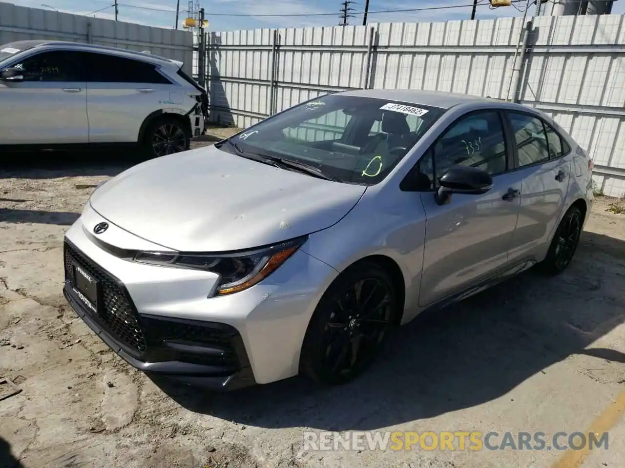 2 Photograph of a damaged car 5YFS4MCE4MP096691 TOYOTA COROLLA 2021