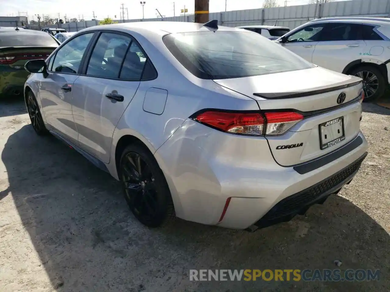 3 Photograph of a damaged car 5YFS4MCE4MP096691 TOYOTA COROLLA 2021