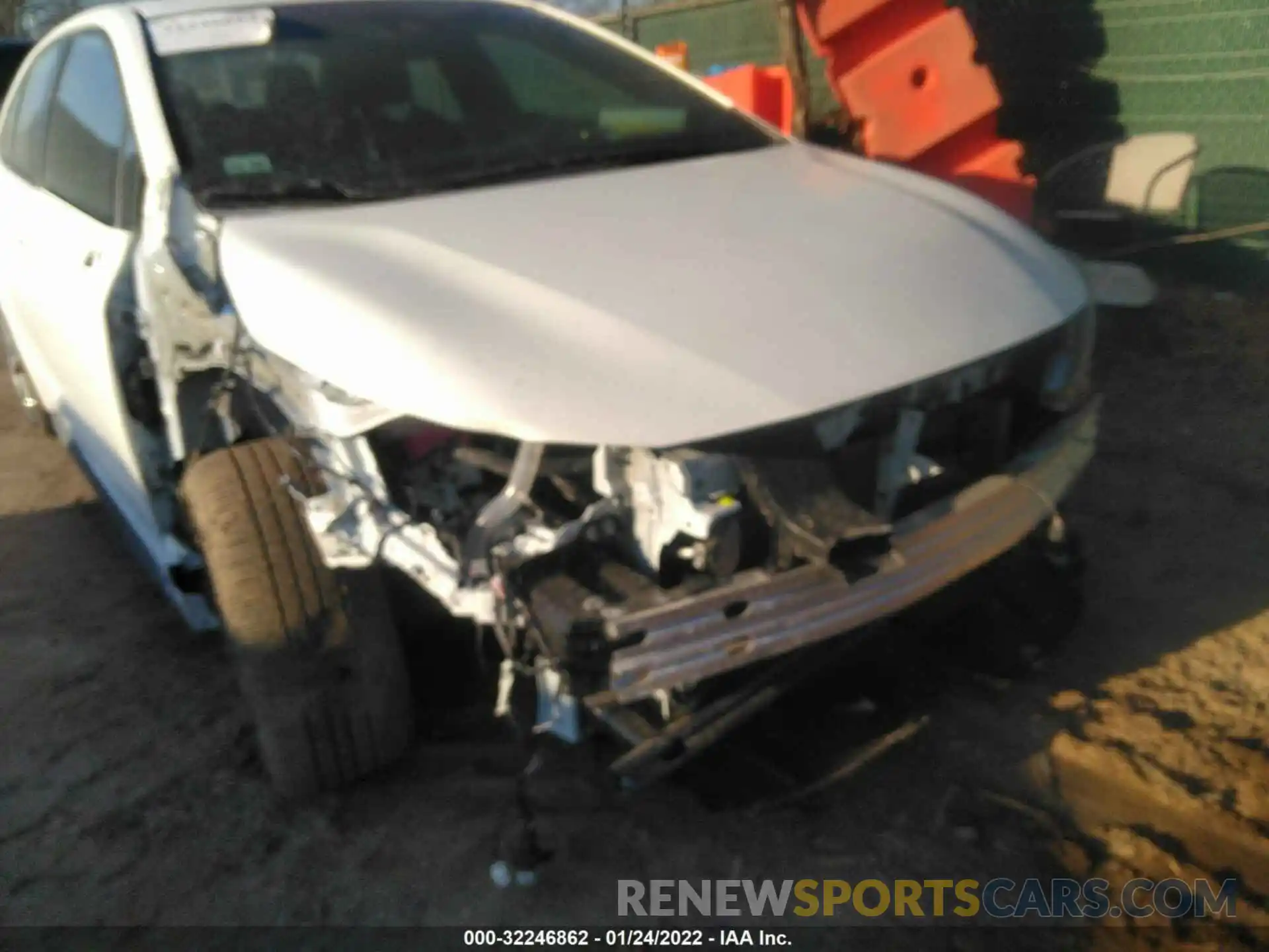 6 Photograph of a damaged car 5YFS4MCE4MP097727 TOYOTA COROLLA 2021