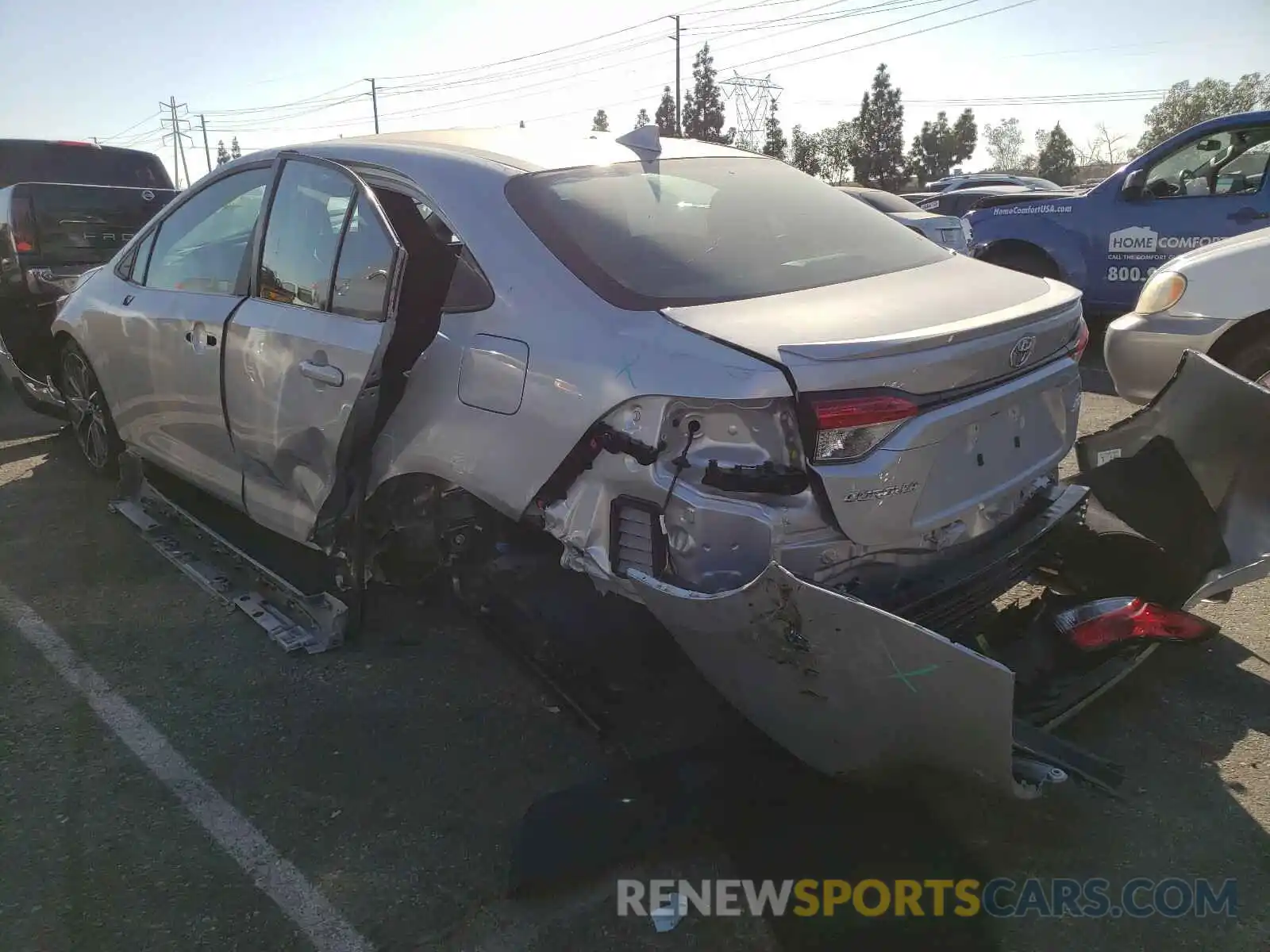 3 Photograph of a damaged car 5YFS4MCE5MP058595 TOYOTA COROLLA 2021