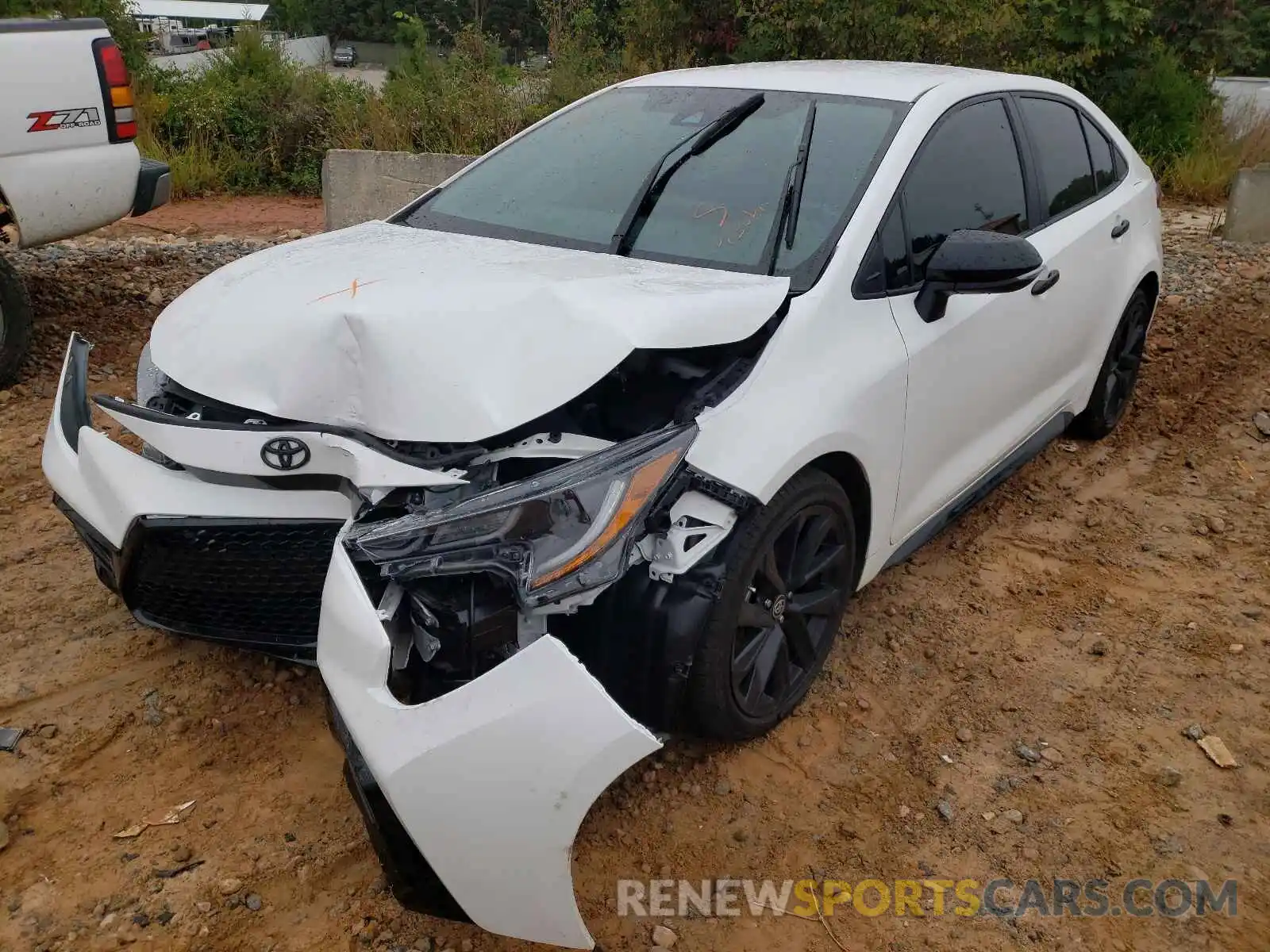 2 Photograph of a damaged car 5YFS4MCE5MP059116 TOYOTA COROLLA 2021