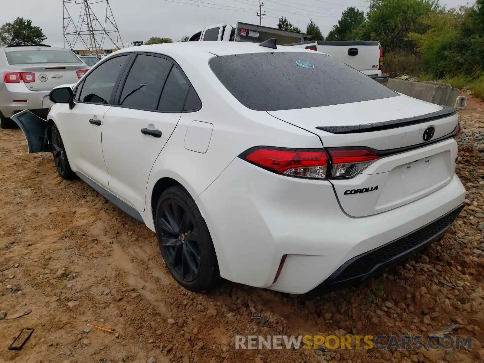 3 Photograph of a damaged car 5YFS4MCE5MP059116 TOYOTA COROLLA 2021