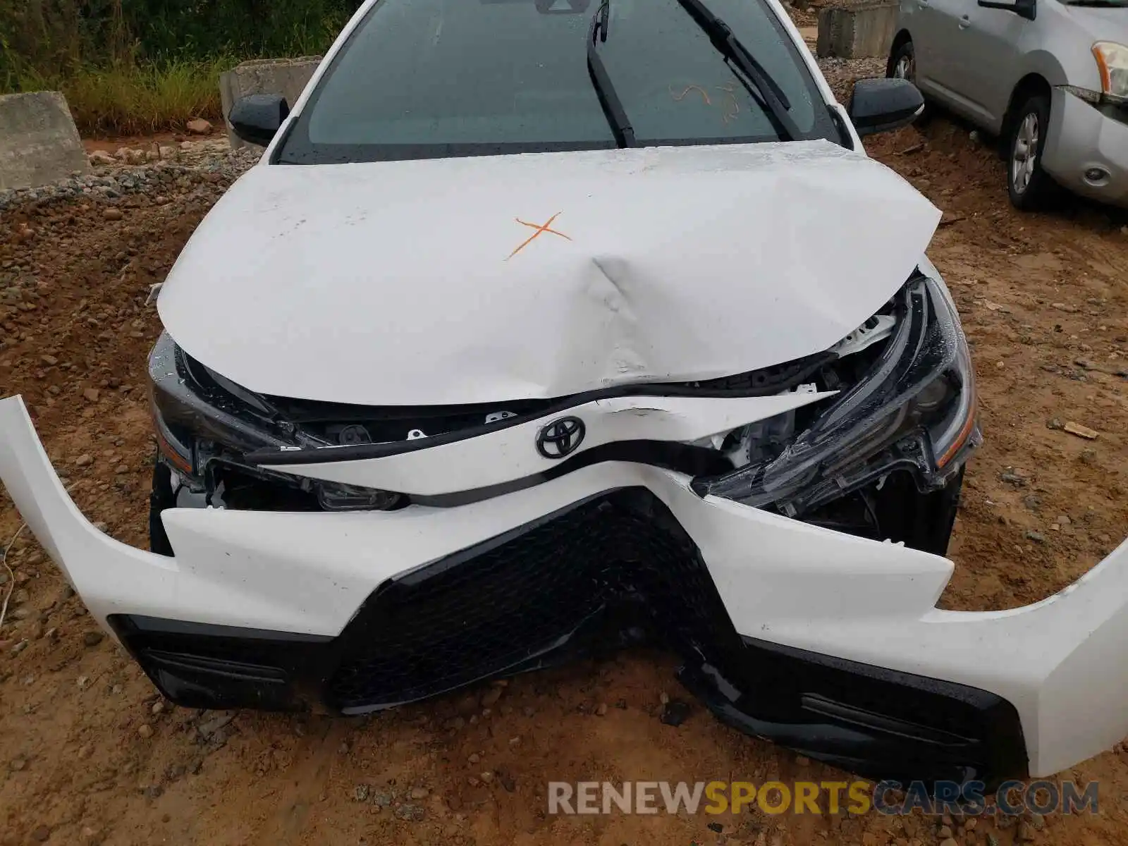 9 Photograph of a damaged car 5YFS4MCE5MP059116 TOYOTA COROLLA 2021