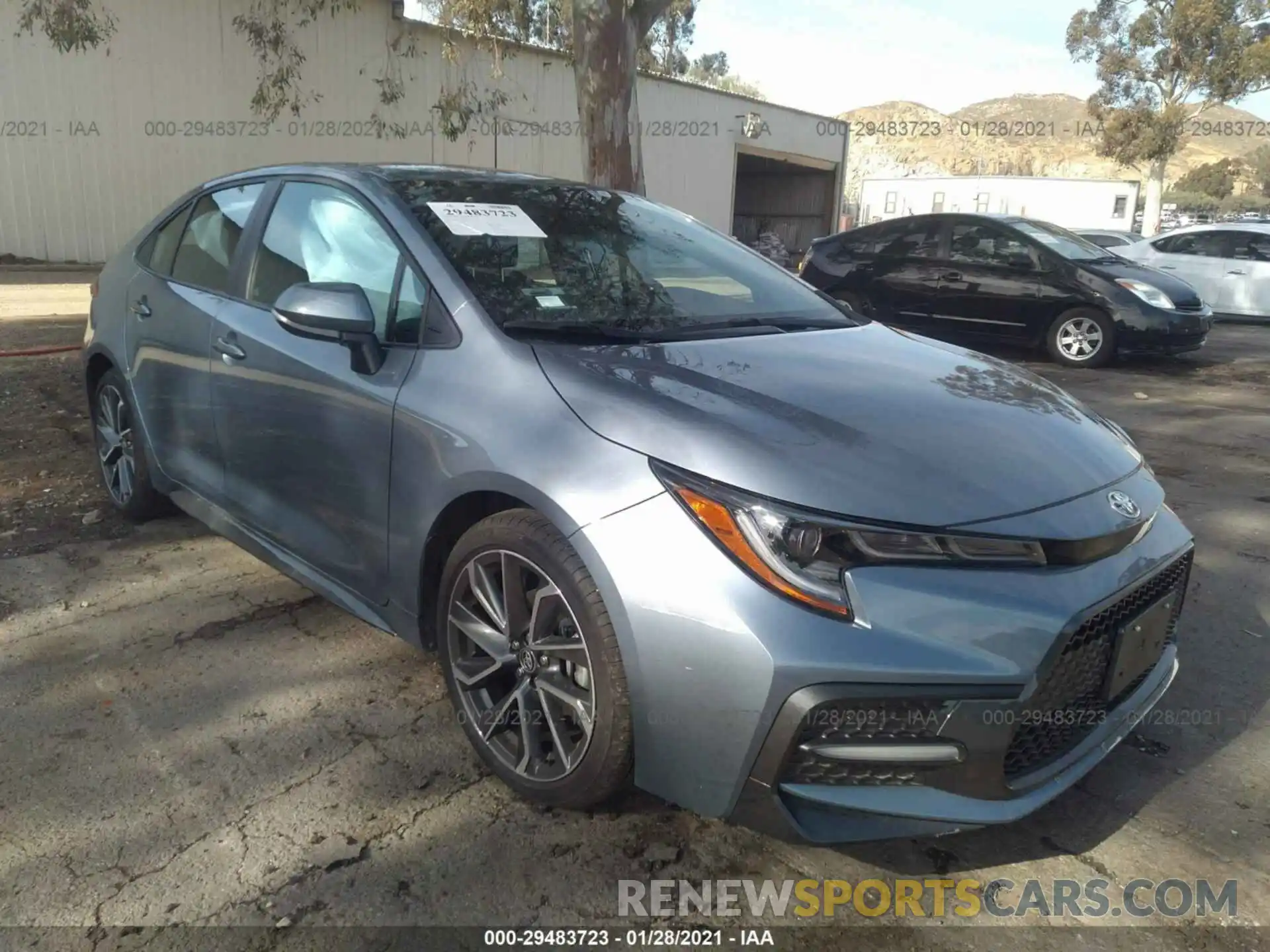 1 Photograph of a damaged car 5YFS4MCE5MP060119 TOYOTA COROLLA 2021