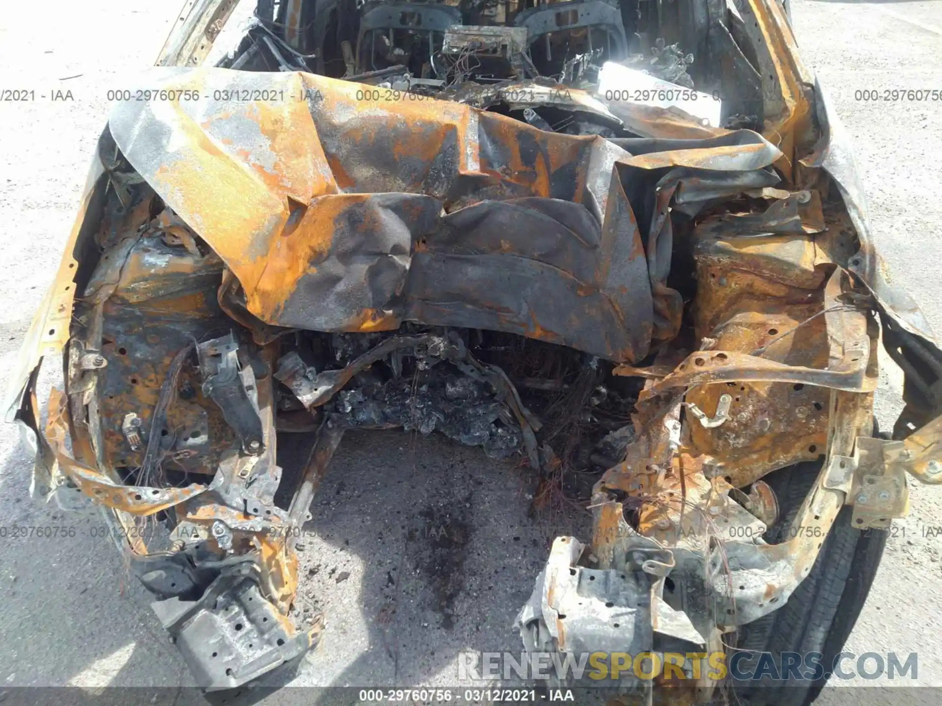 10 Фотография поврежденного автомобиля 5YFS4MCE5MP060394 TOYOTA COROLLA 2021