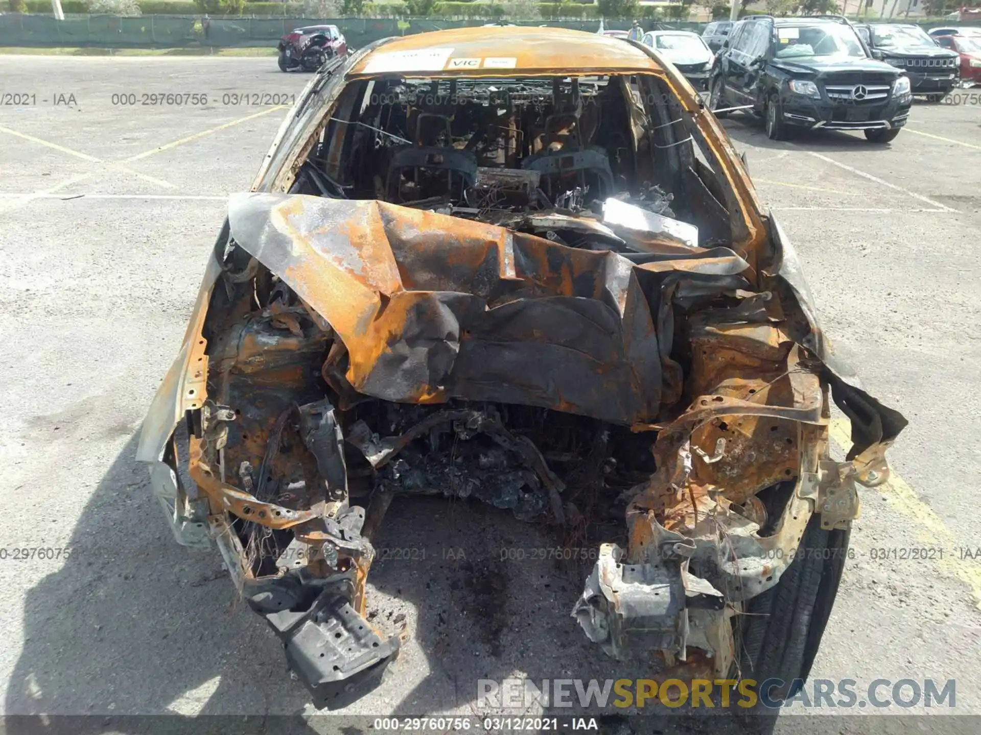 6 Photograph of a damaged car 5YFS4MCE5MP060394 TOYOTA COROLLA 2021