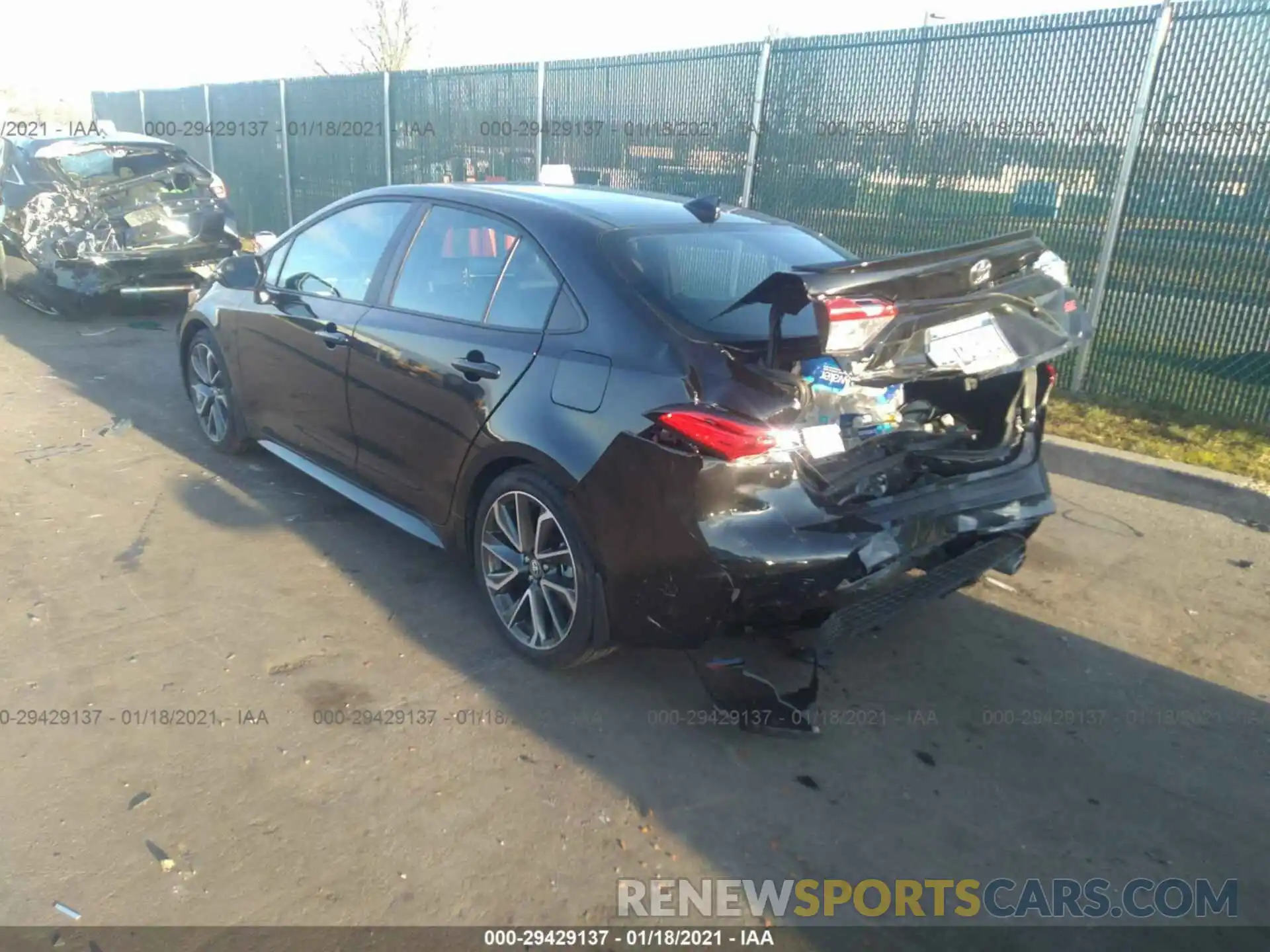 3 Photograph of a damaged car 5YFS4MCE5MP060556 TOYOTA COROLLA 2021