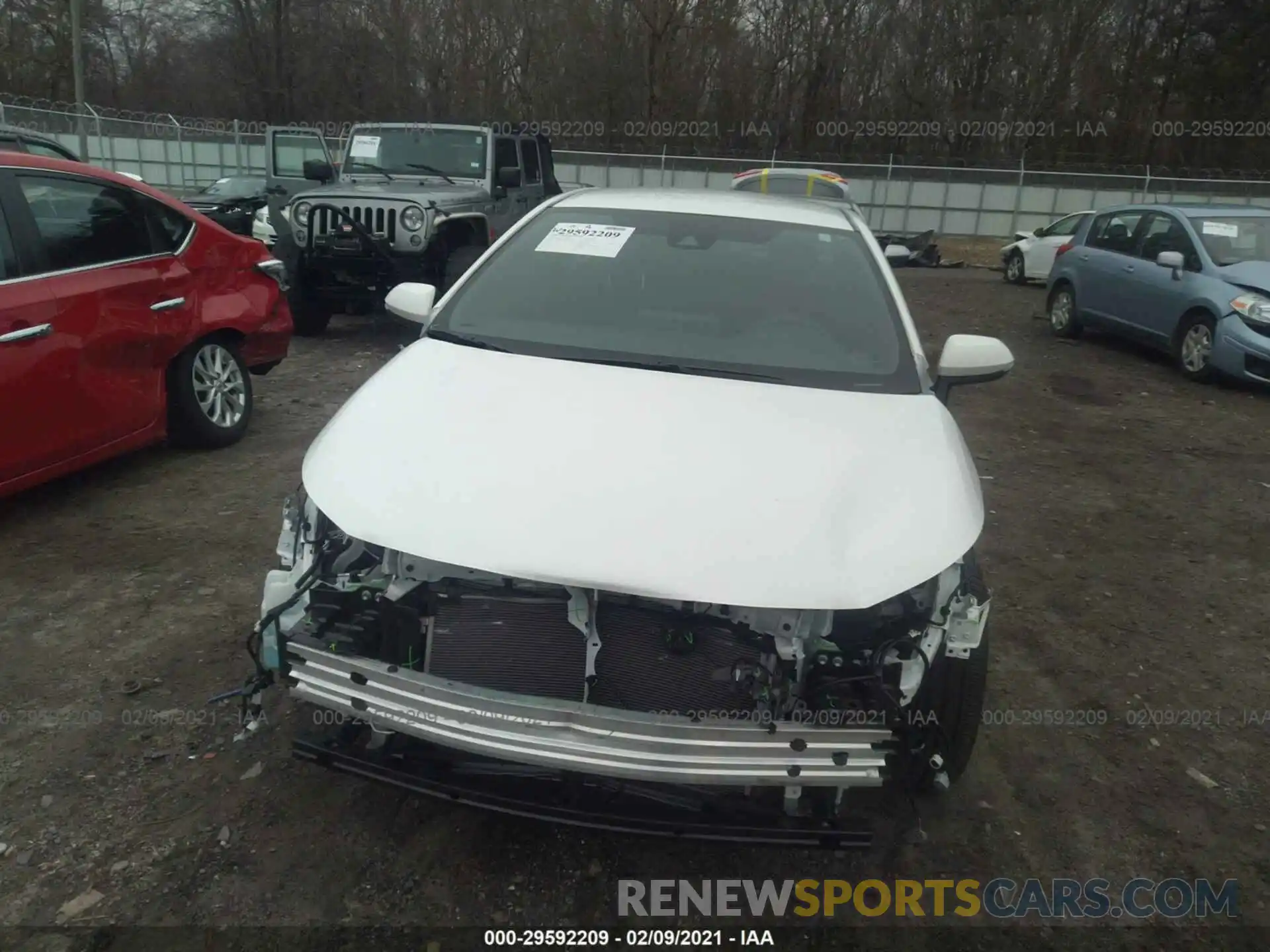 6 Photograph of a damaged car 5YFS4MCE5MP061125 TOYOTA COROLLA 2021