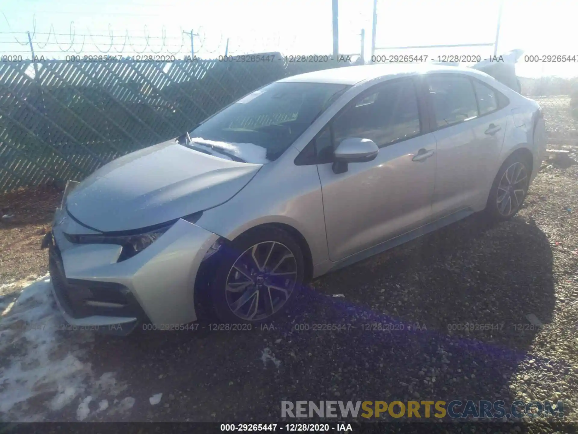 2 Photograph of a damaged car 5YFS4MCE5MP063621 TOYOTA COROLLA 2021