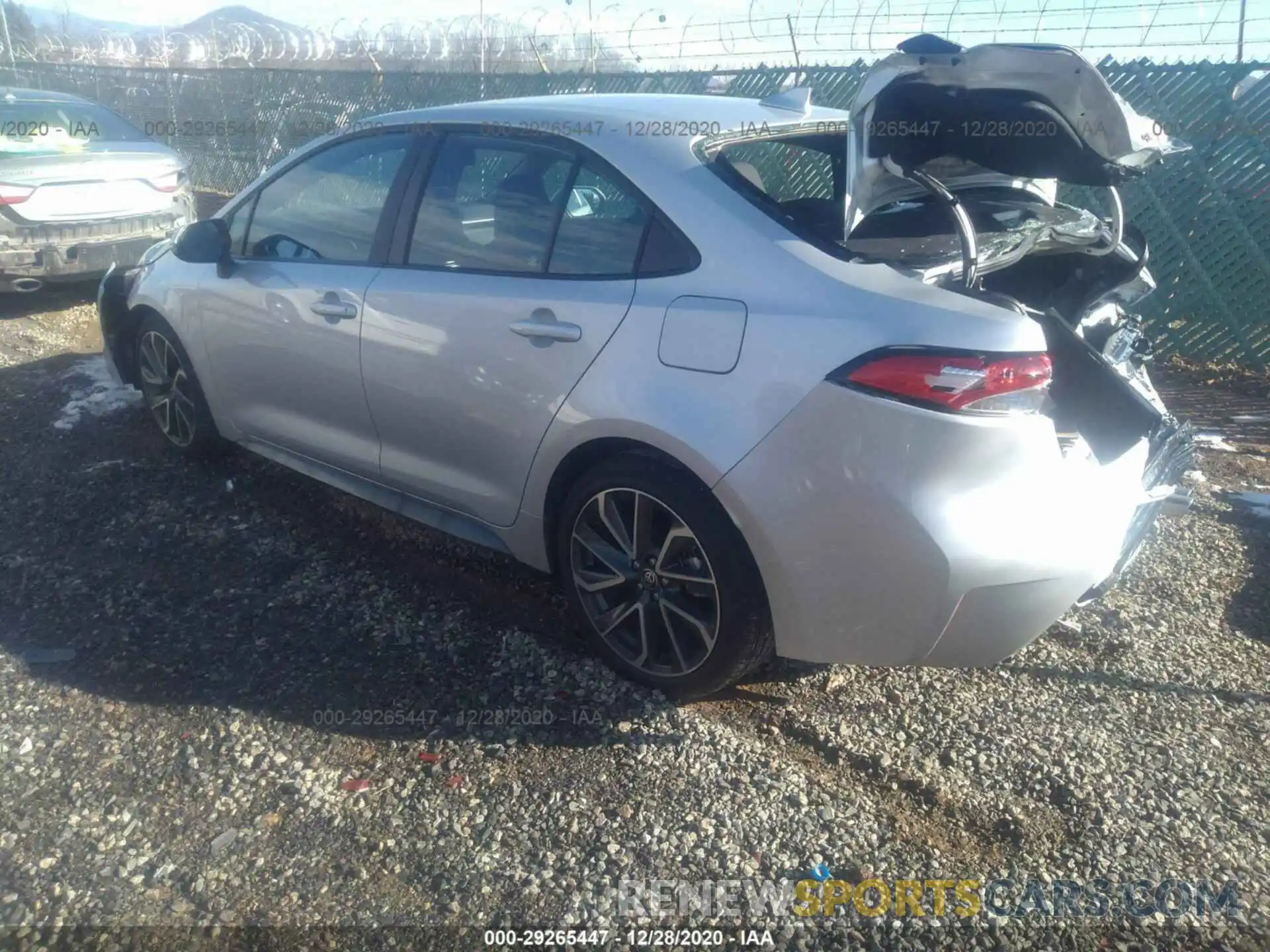 3 Photograph of a damaged car 5YFS4MCE5MP063621 TOYOTA COROLLA 2021