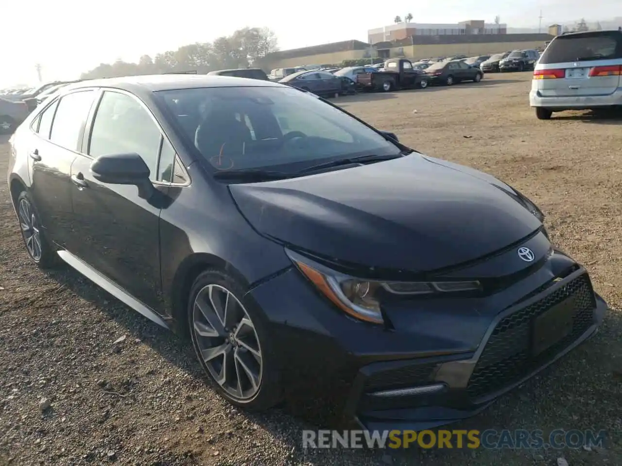 1 Photograph of a damaged car 5YFS4MCE5MP063683 TOYOTA COROLLA 2021