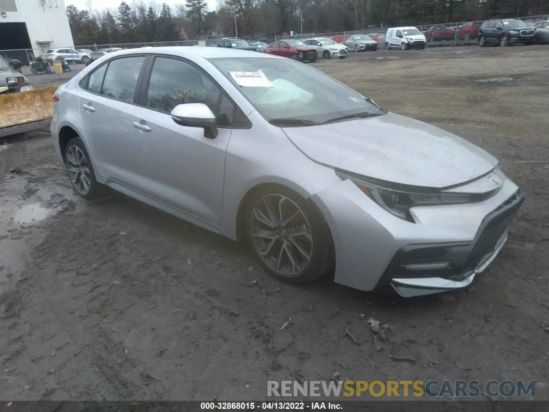 1 Photograph of a damaged car 5YFS4MCE5MP064722 TOYOTA COROLLA 2021