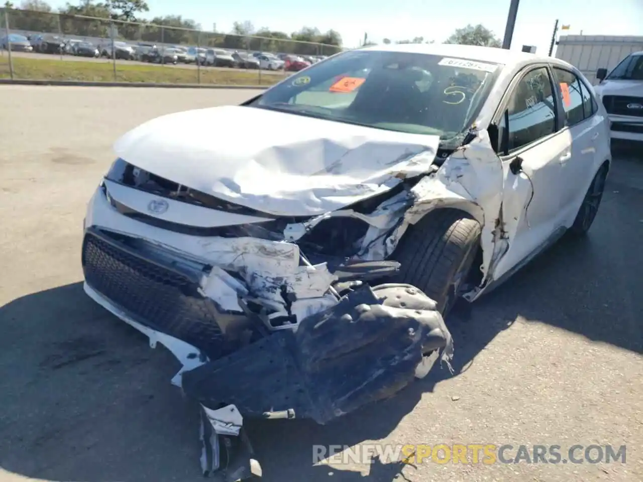 2 Photograph of a damaged car 5YFS4MCE5MP065028 TOYOTA COROLLA 2021