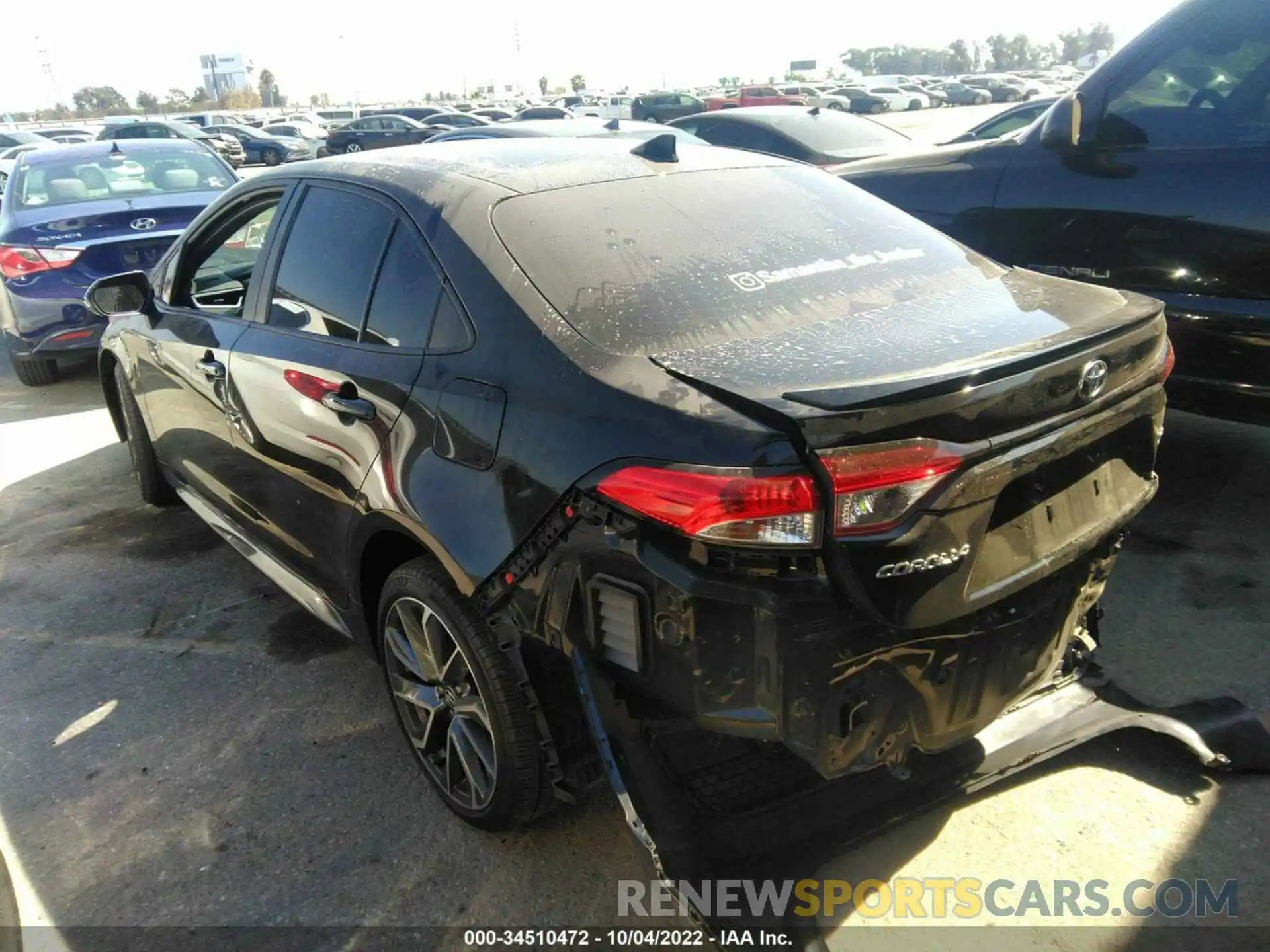 3 Photograph of a damaged car 5YFS4MCE5MP066194 TOYOTA COROLLA 2021