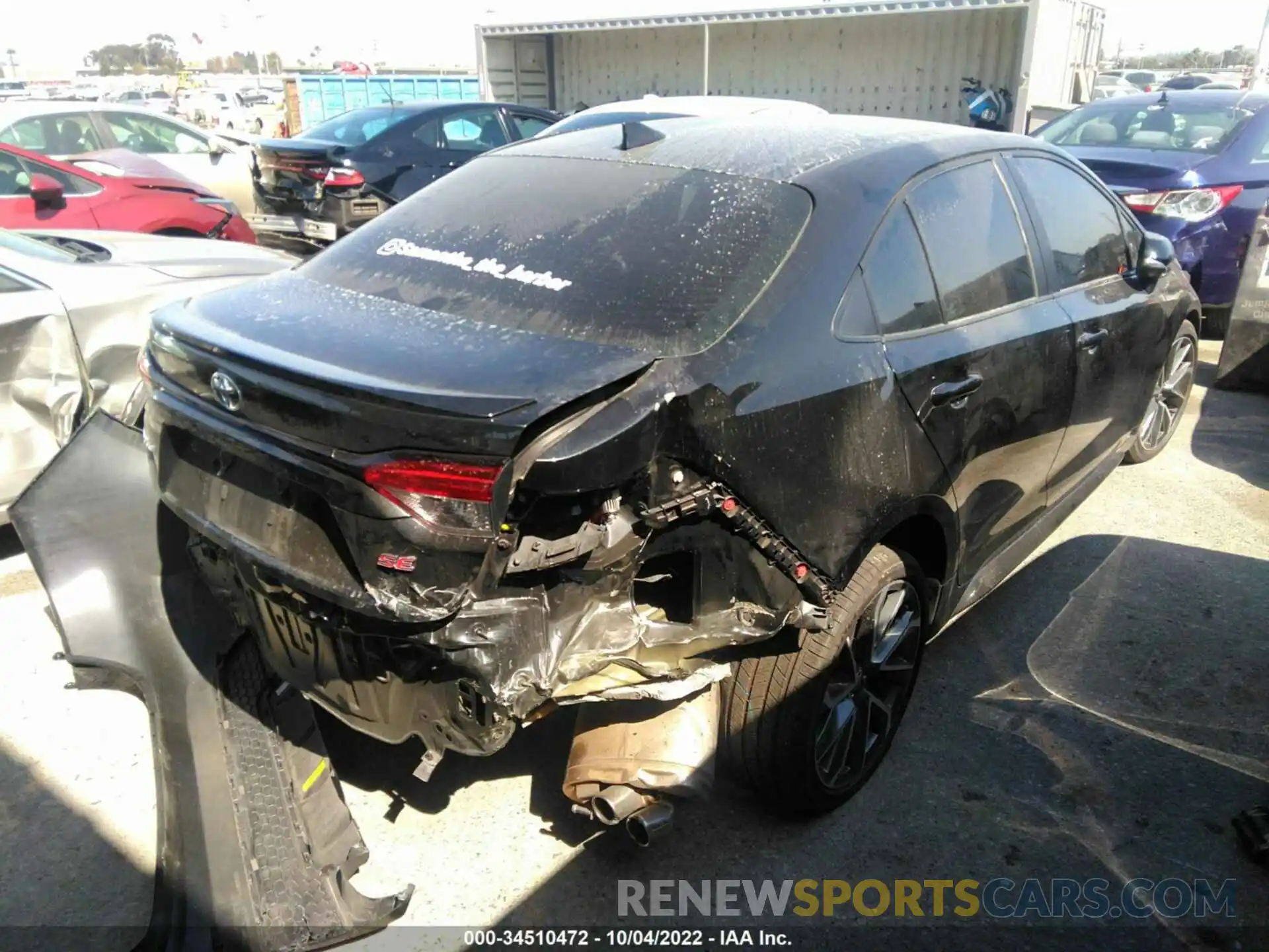 4 Photograph of a damaged car 5YFS4MCE5MP066194 TOYOTA COROLLA 2021