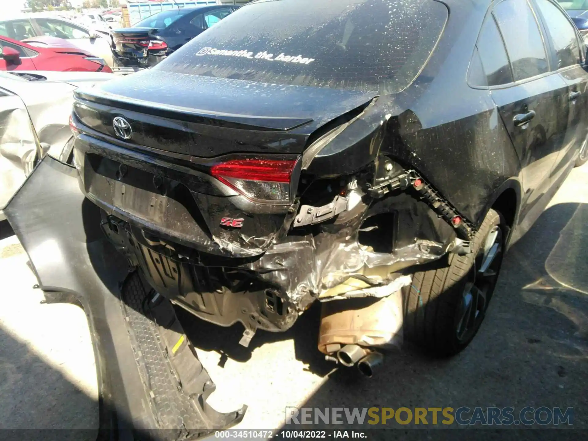 6 Photograph of a damaged car 5YFS4MCE5MP066194 TOYOTA COROLLA 2021