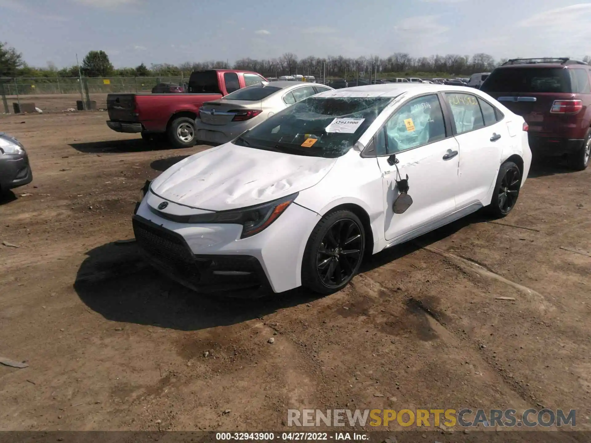 2 Photograph of a damaged car 5YFS4MCE5MP068267 TOYOTA COROLLA 2021