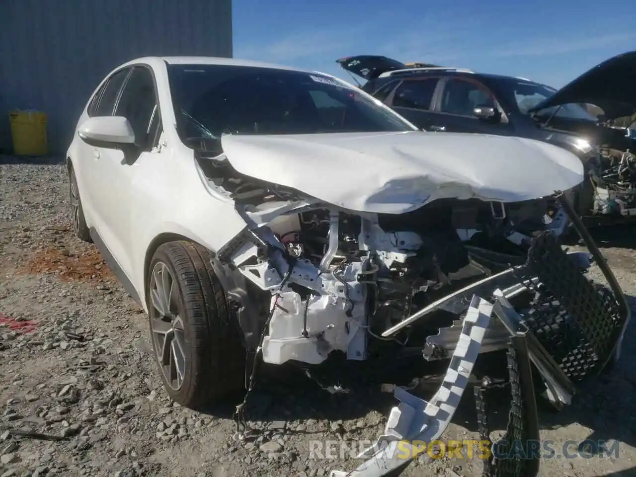 1 Photograph of a damaged car 5YFS4MCE5MP069340 TOYOTA COROLLA 2021