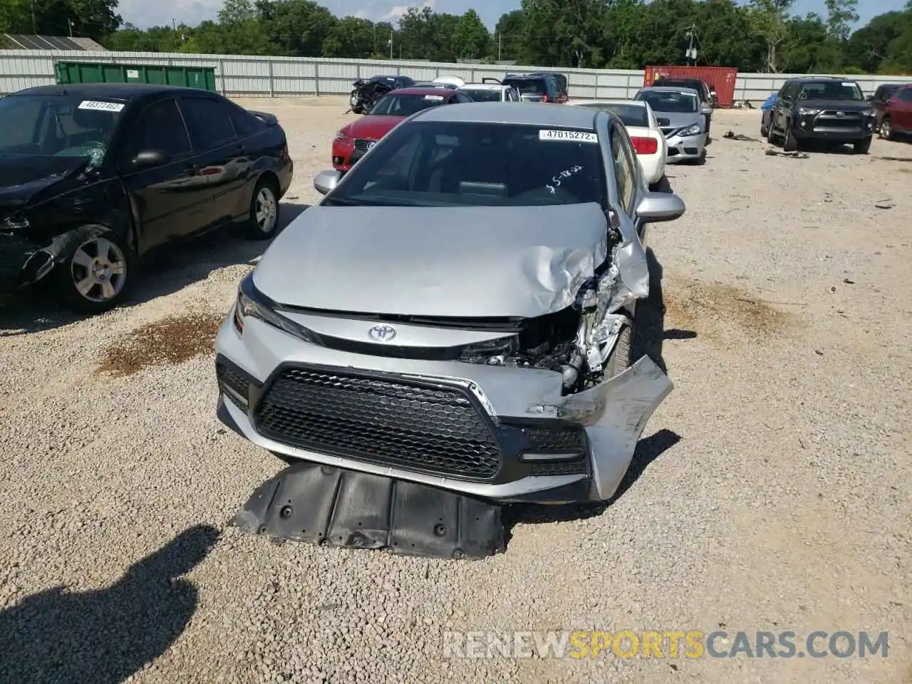 9 Photograph of a damaged car 5YFS4MCE5MP070228 TOYOTA COROLLA 2021