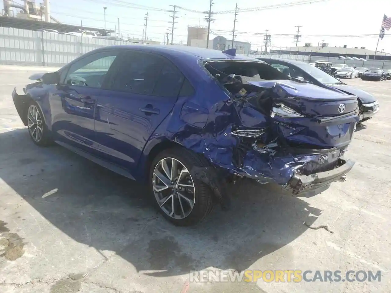 3 Photograph of a damaged car 5YFS4MCE5MP071105 TOYOTA COROLLA 2021