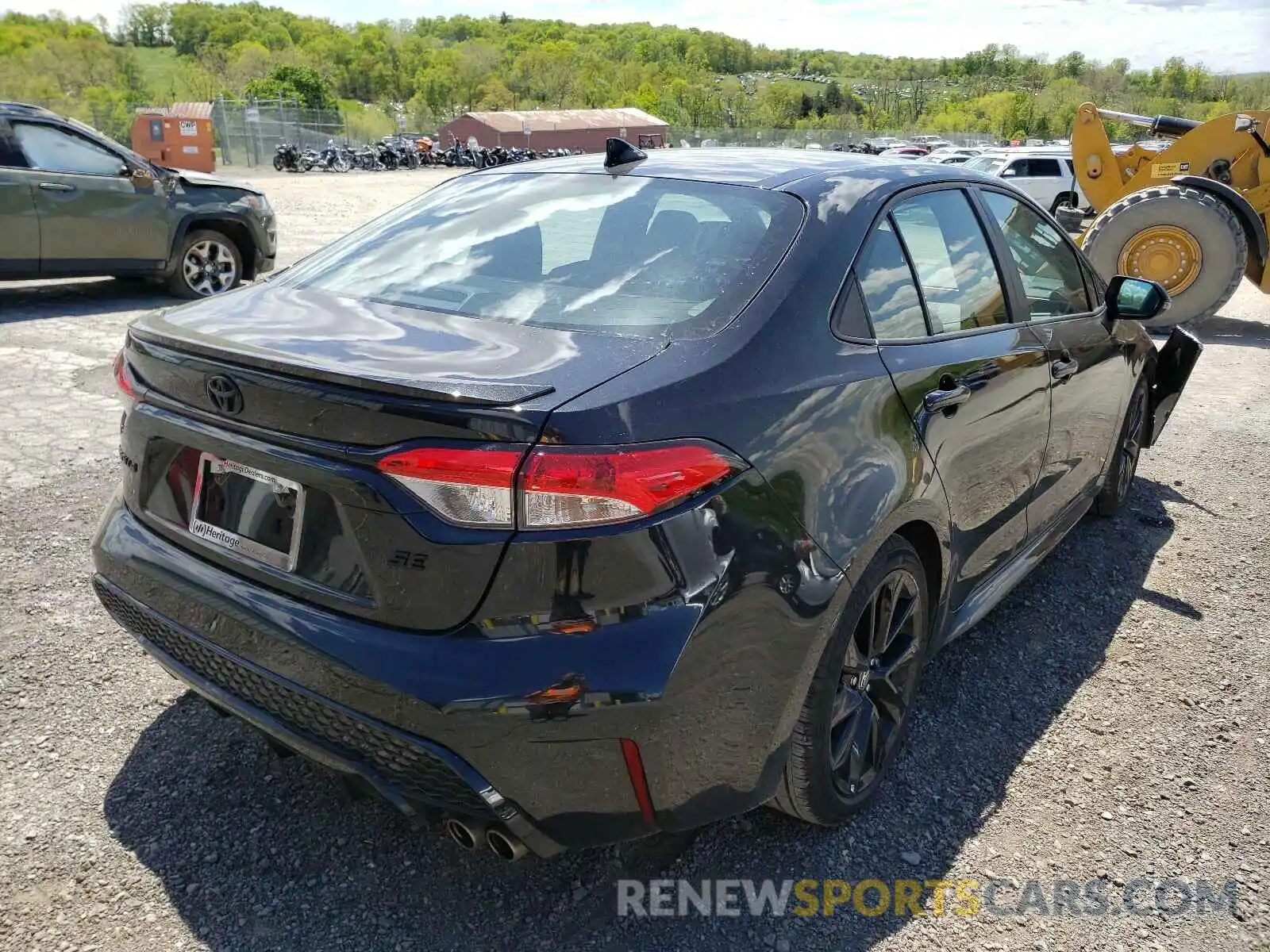 4 Photograph of a damaged car 5YFS4MCE5MP072612 TOYOTA COROLLA 2021