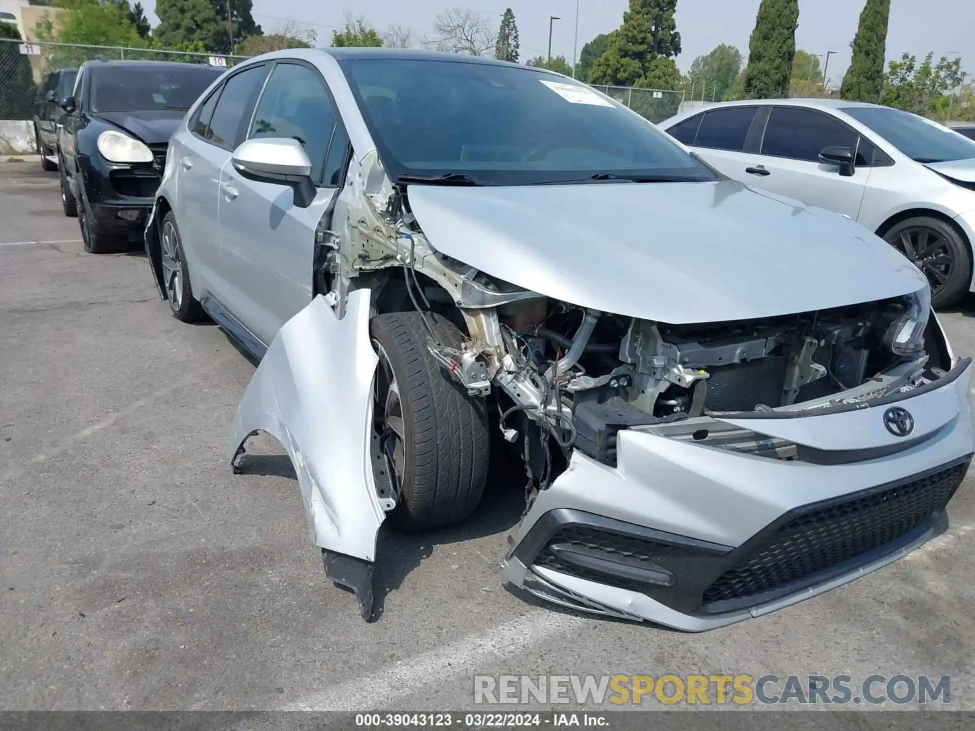 6 Photograph of a damaged car 5YFS4MCE5MP072951 TOYOTA COROLLA 2021