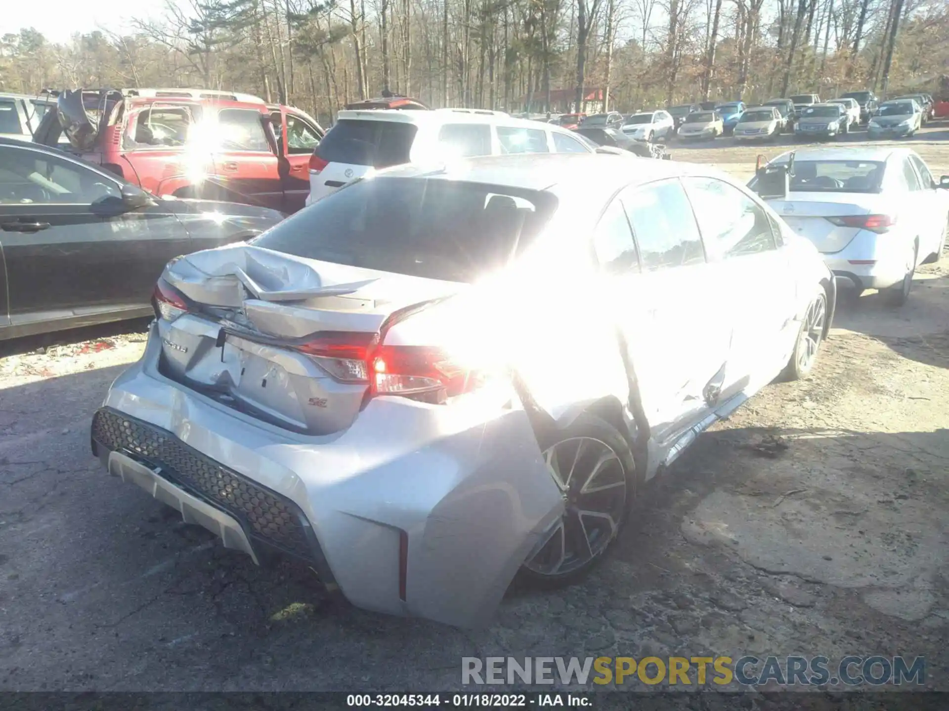 6 Photograph of a damaged car 5YFS4MCE5MP078068 TOYOTA COROLLA 2021