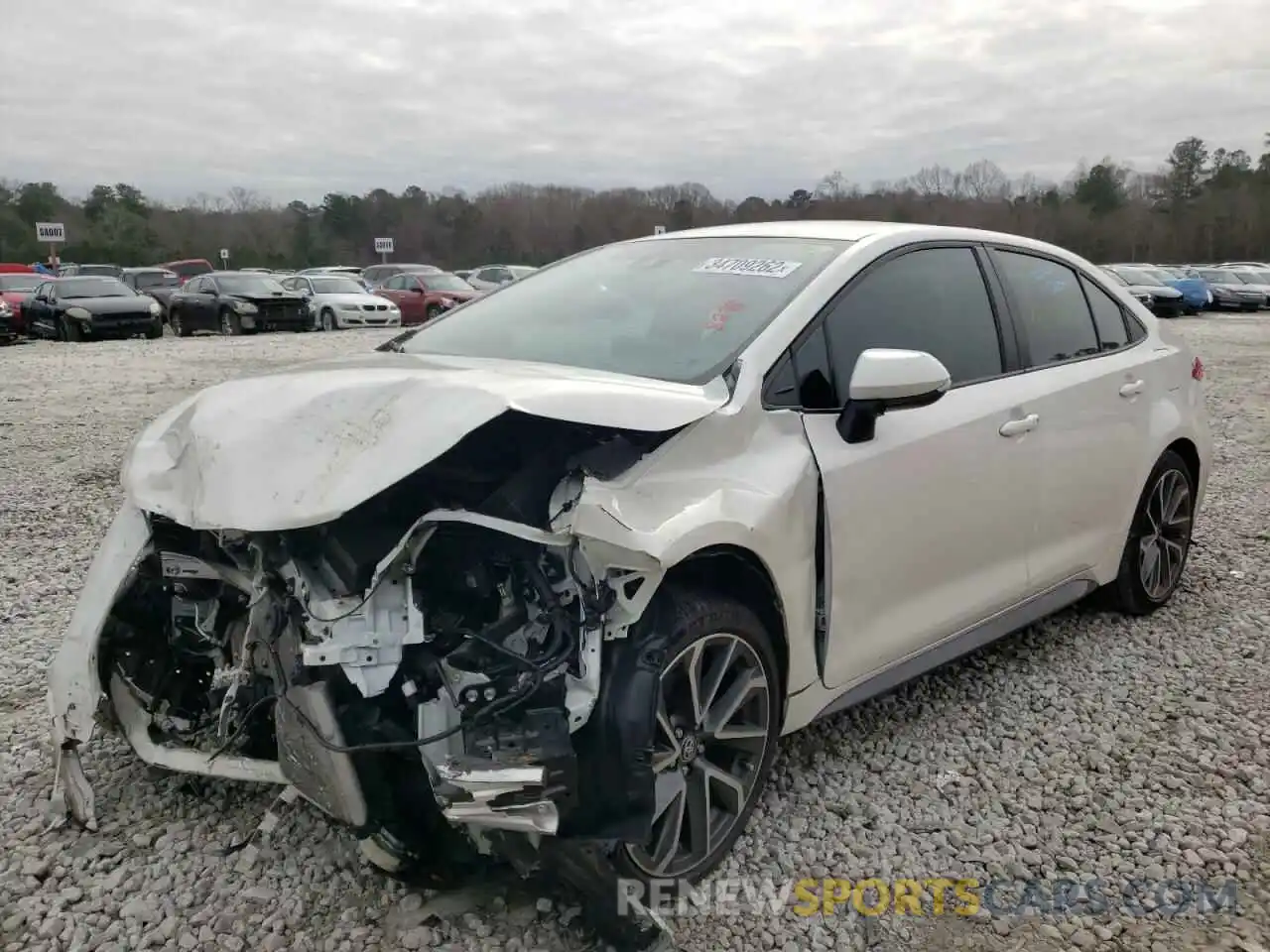 2 Photograph of a damaged car 5YFS4MCE5MP078278 TOYOTA COROLLA 2021