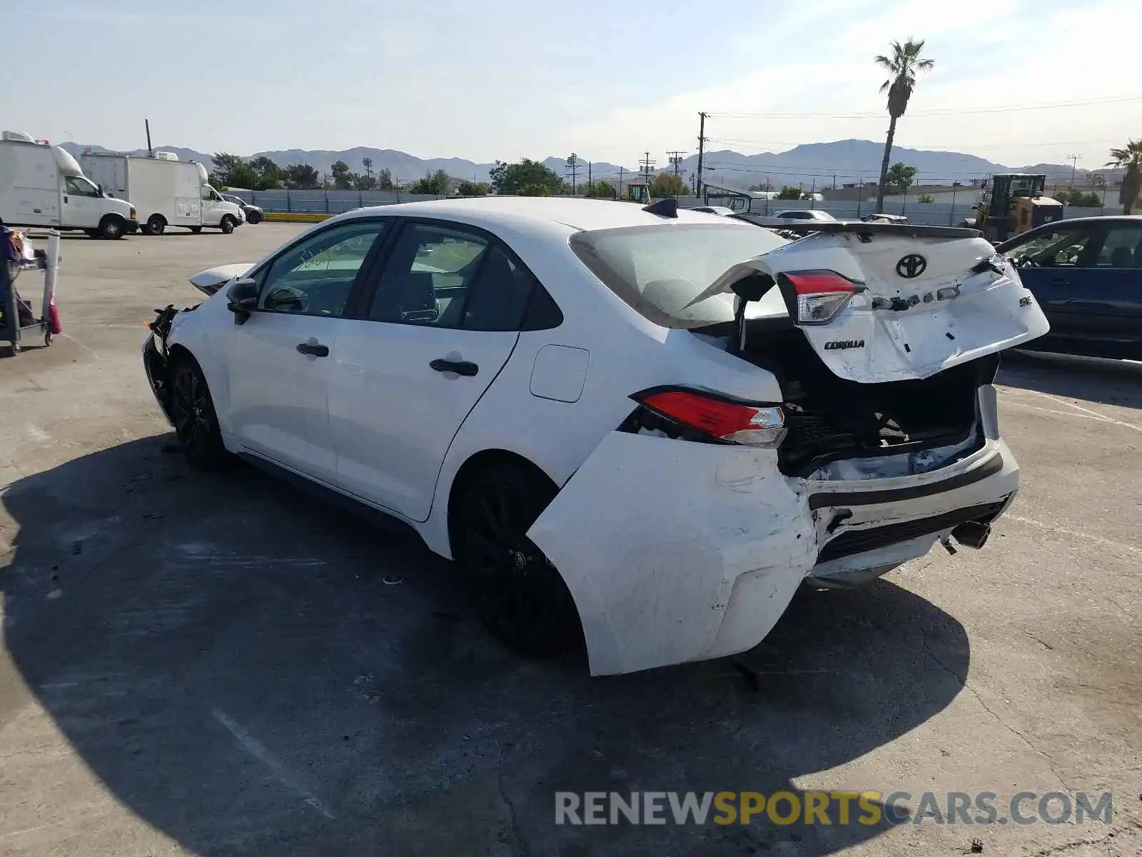 3 Photograph of a damaged car 5YFS4MCE5MP078992 TOYOTA COROLLA 2021