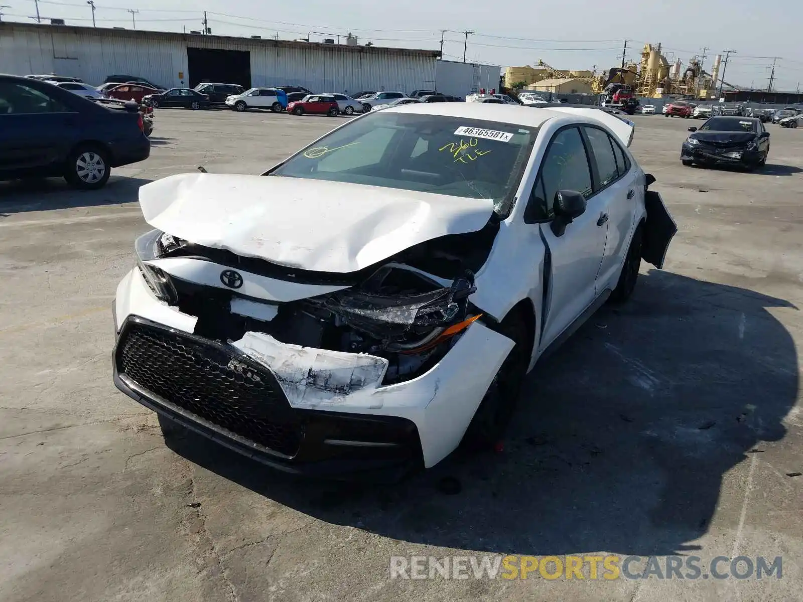 9 Photograph of a damaged car 5YFS4MCE5MP078992 TOYOTA COROLLA 2021