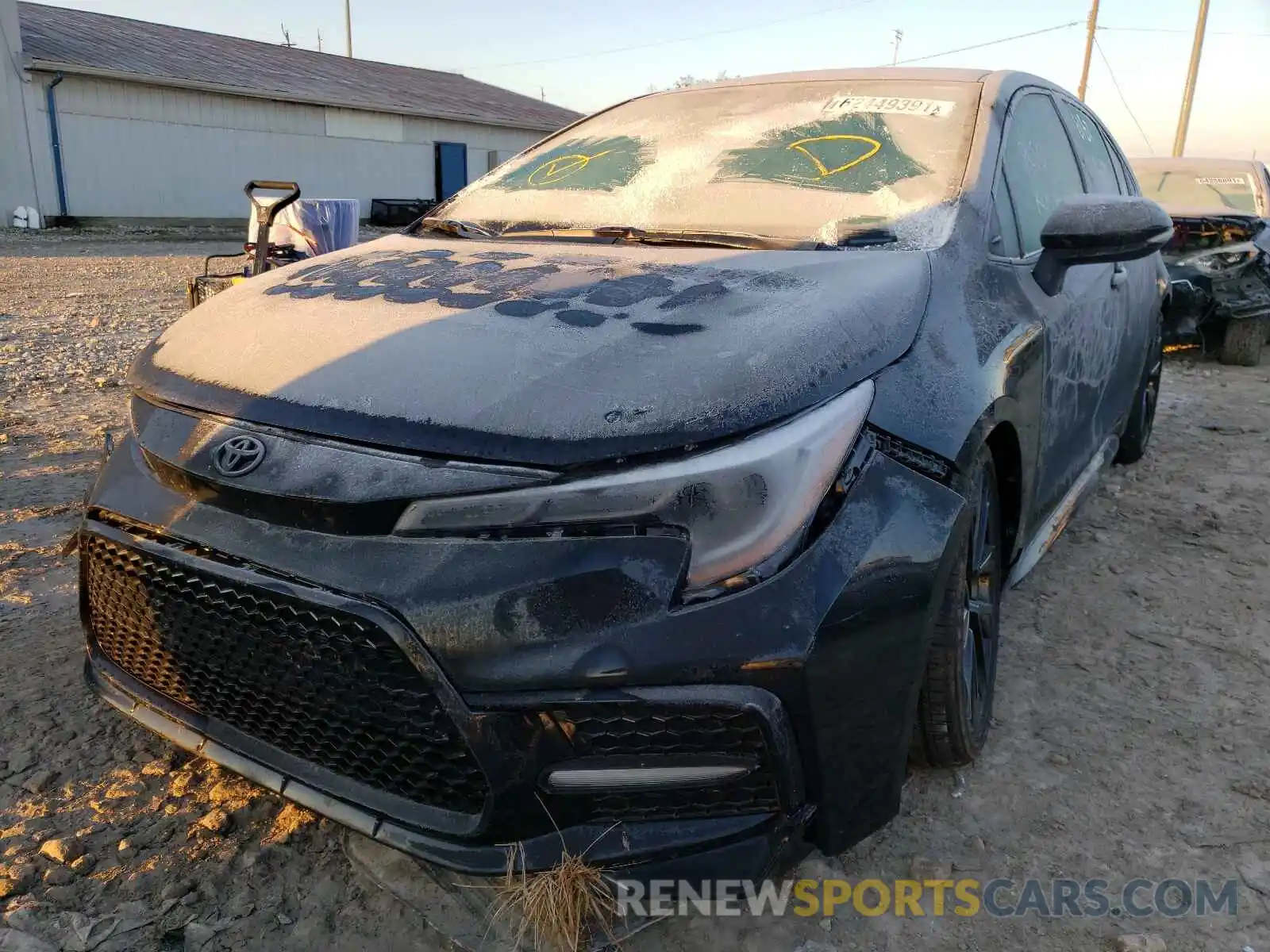 2 Photograph of a damaged car 5YFS4MCE5MP080385 TOYOTA COROLLA 2021