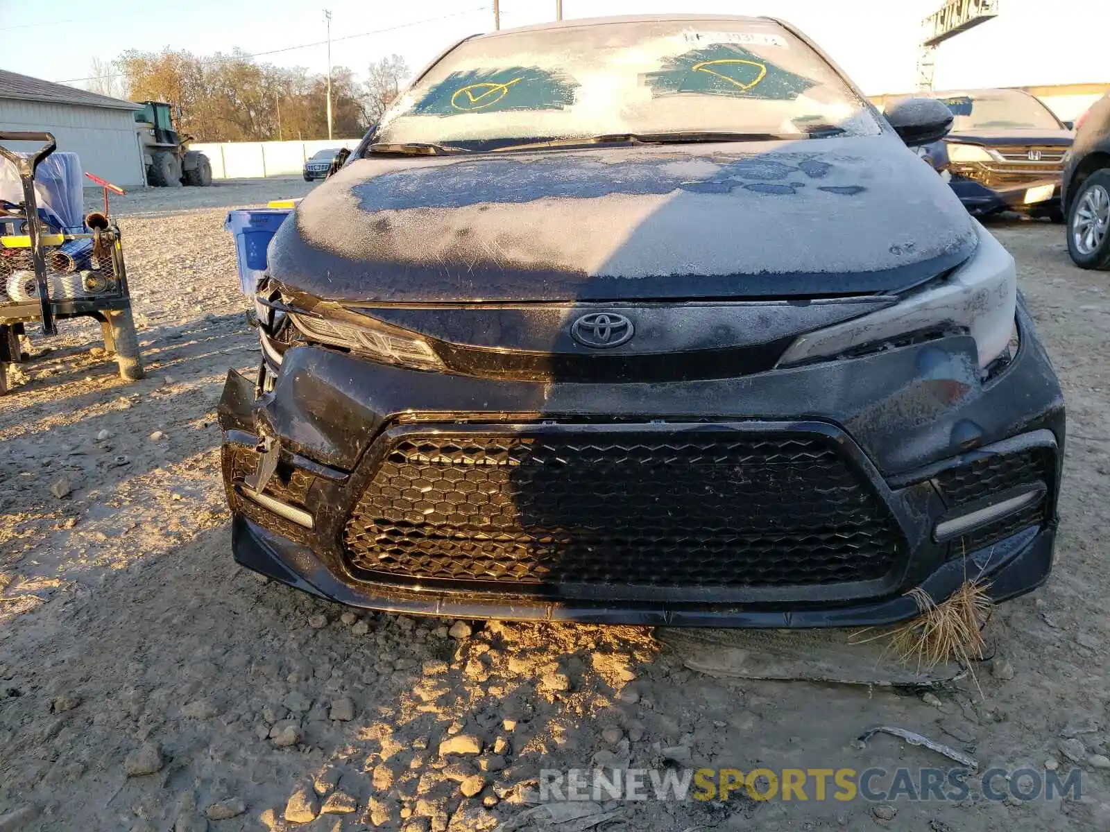 9 Photograph of a damaged car 5YFS4MCE5MP080385 TOYOTA COROLLA 2021