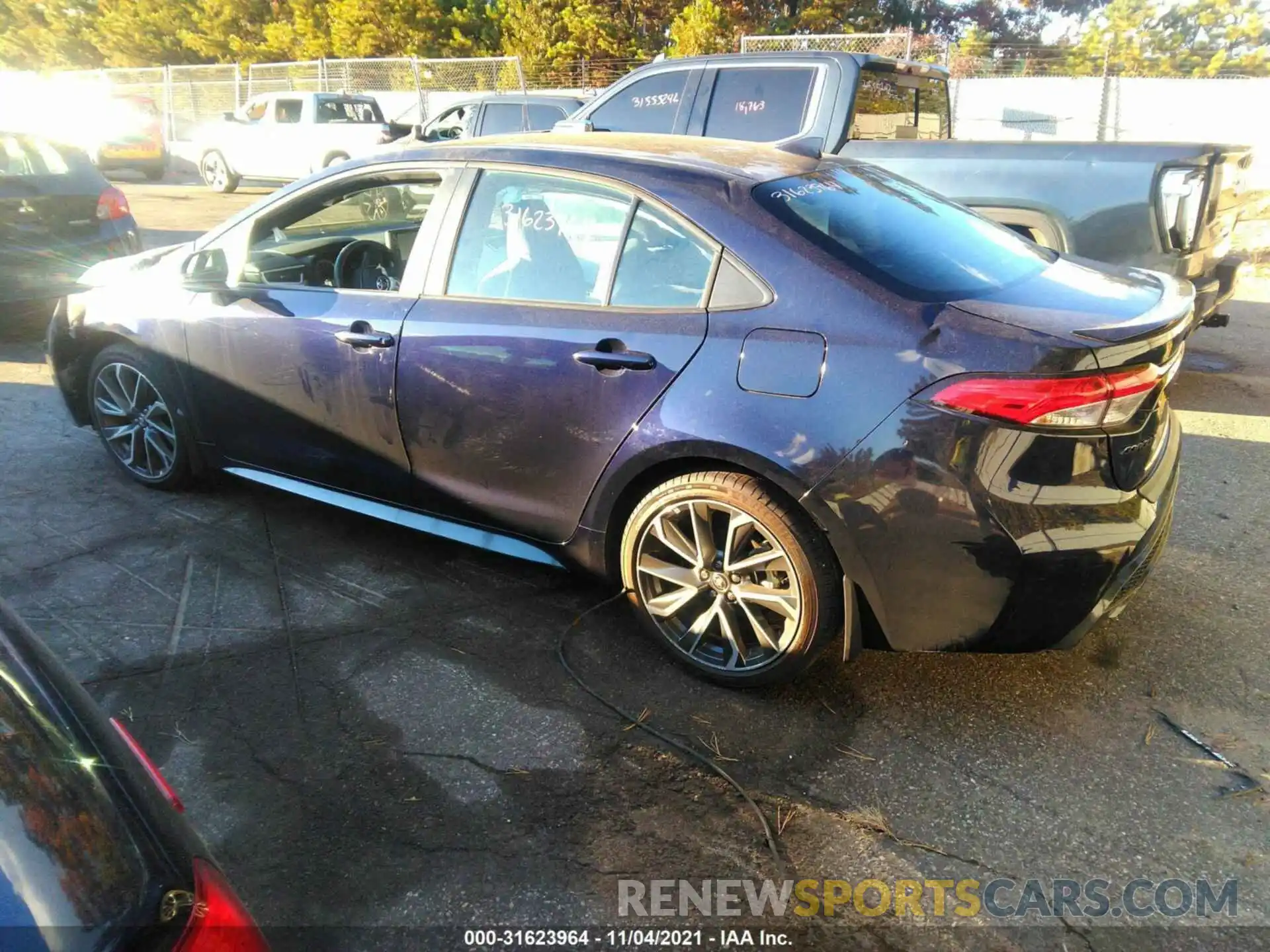 3 Photograph of a damaged car 5YFS4MCE5MP081133 TOYOTA COROLLA 2021