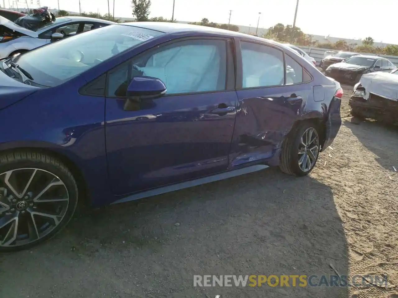 9 Photograph of a damaged car 5YFS4MCE5MP089216 TOYOTA COROLLA 2021