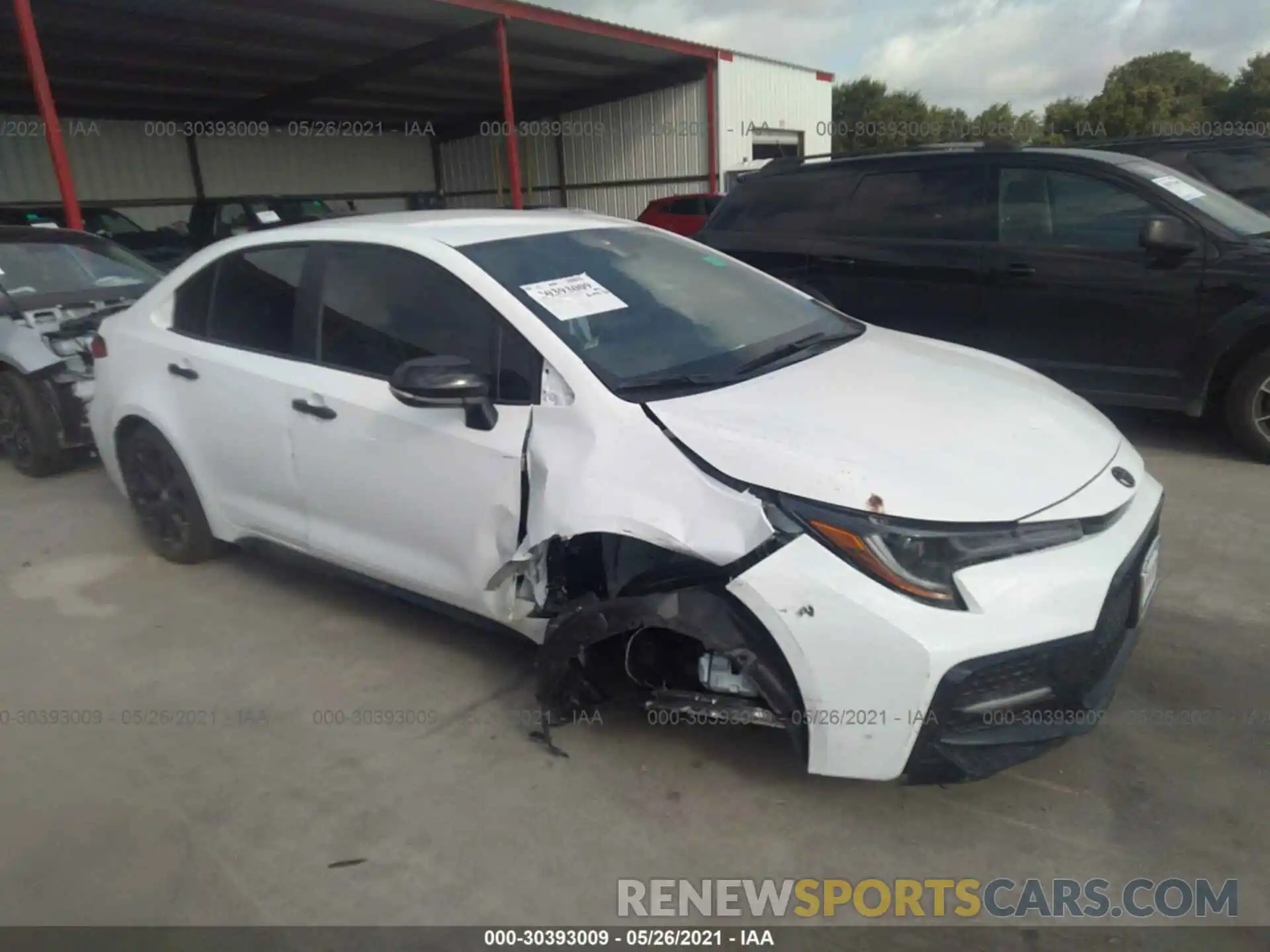 1 Photograph of a damaged car 5YFS4MCE5MP089264 TOYOTA COROLLA 2021