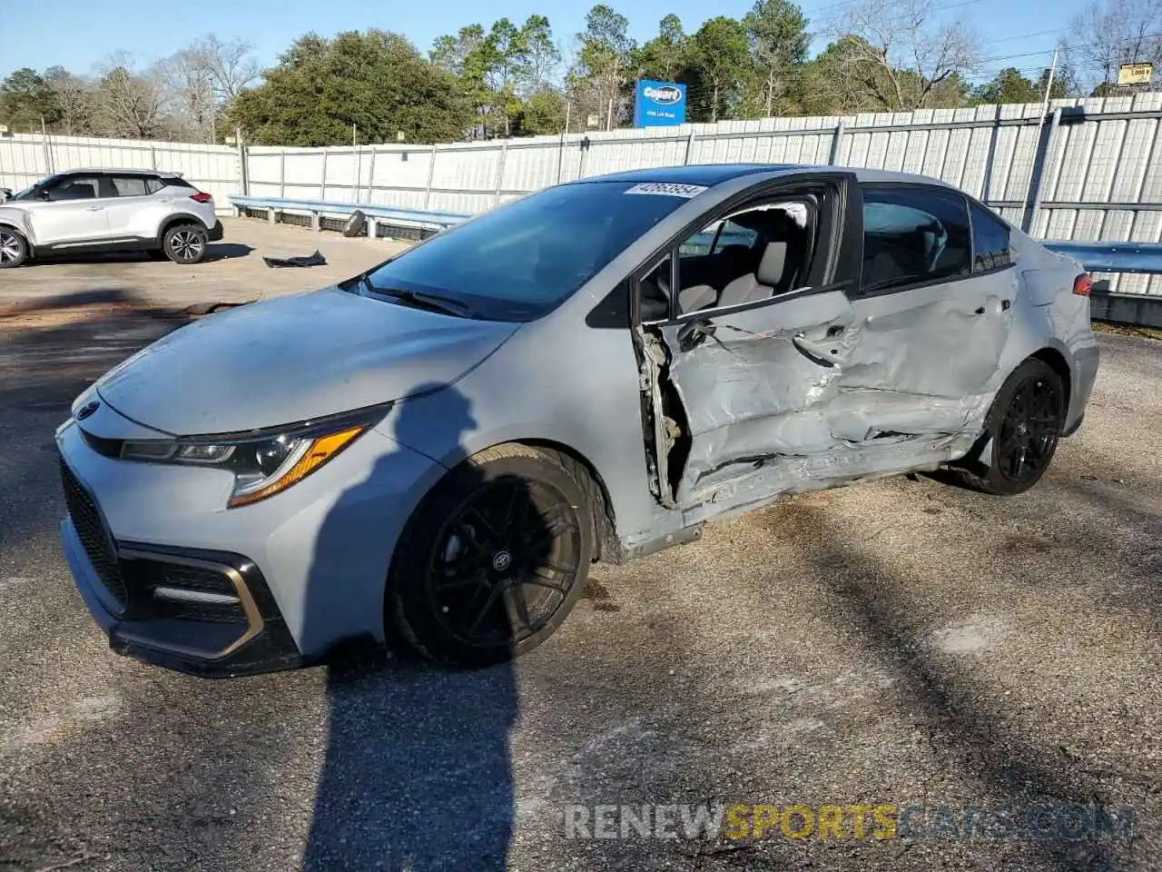 1 Photograph of a damaged car 5YFS4MCE5MP090088 TOYOTA COROLLA 2021