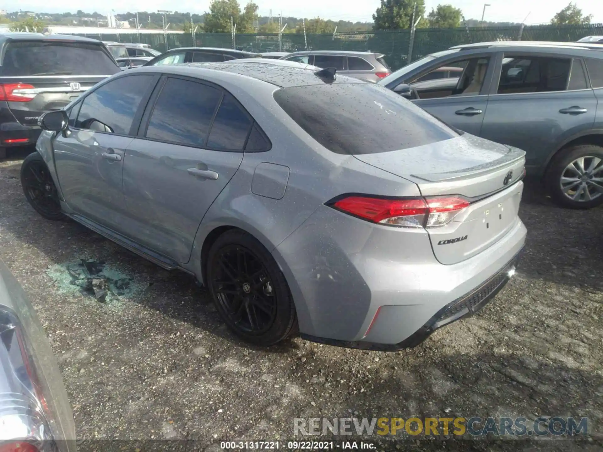 3 Photograph of a damaged car 5YFS4MCE5MP091709 TOYOTA COROLLA 2021