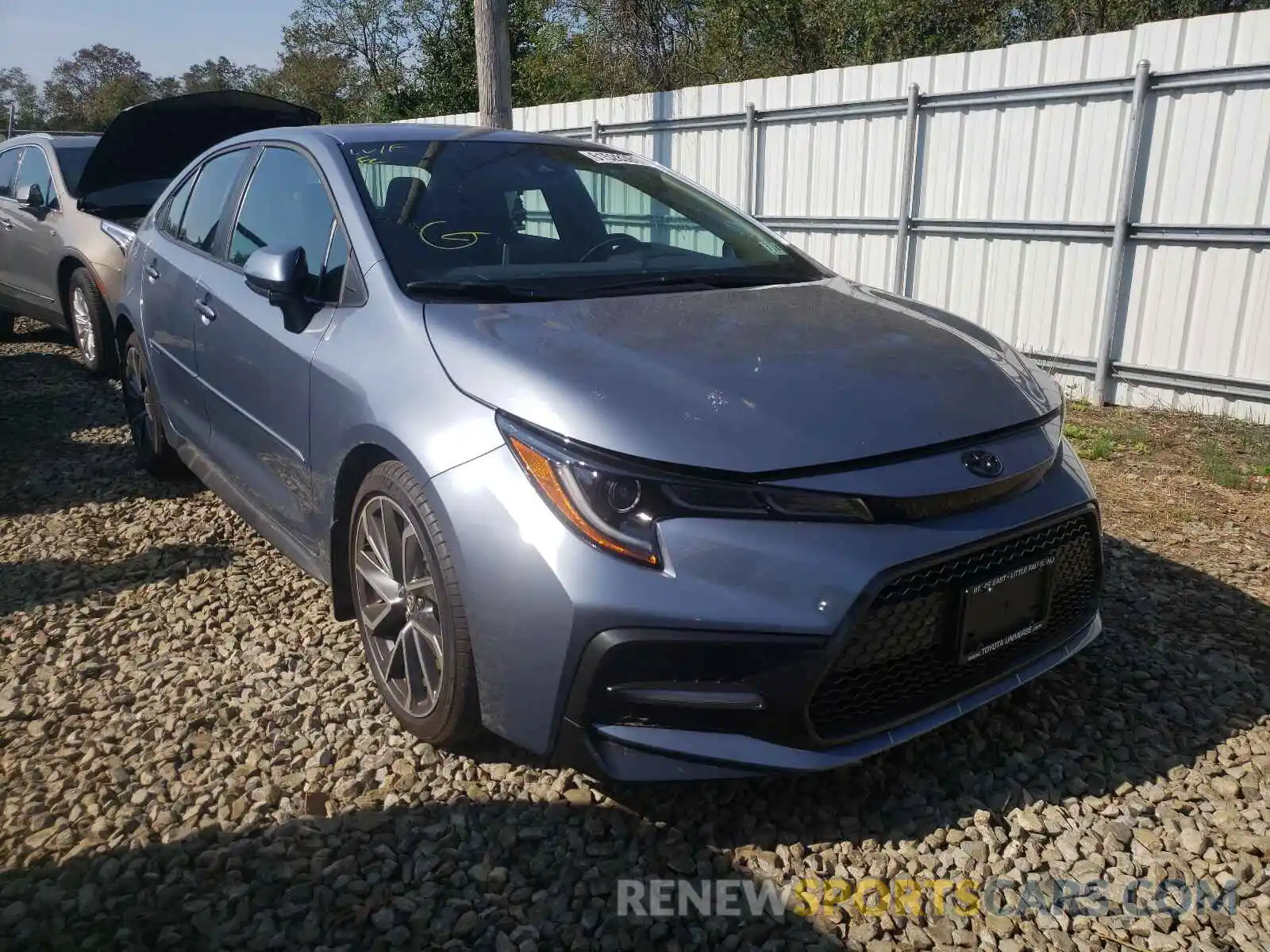 1 Photograph of a damaged car 5YFS4MCE5MP092519 TOYOTA COROLLA 2021