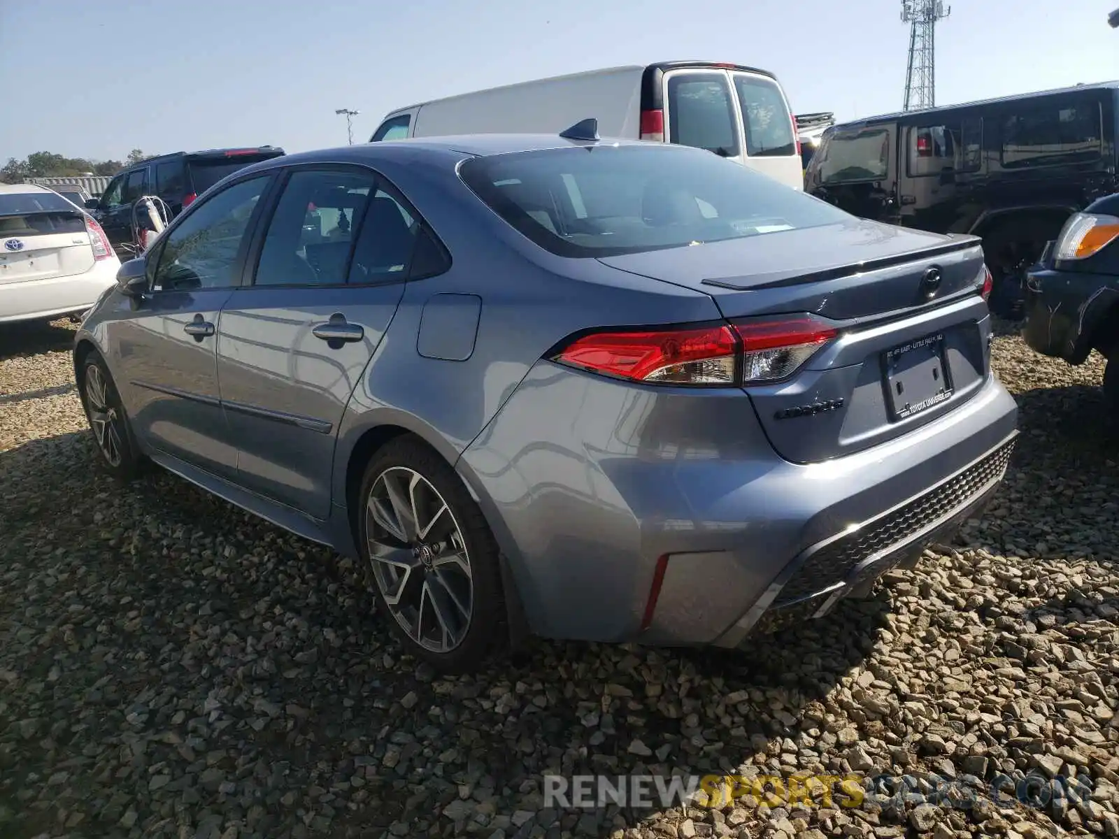 3 Photograph of a damaged car 5YFS4MCE5MP092519 TOYOTA COROLLA 2021