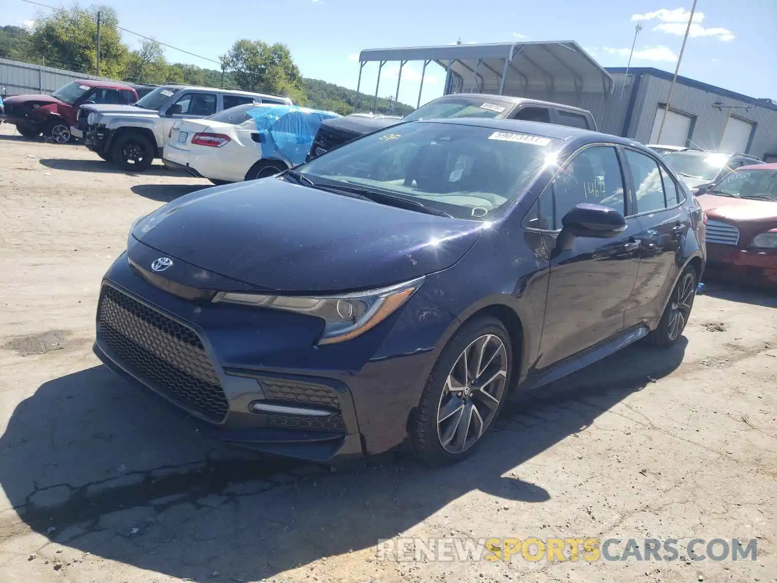 2 Photograph of a damaged car 5YFS4MCE5MP092648 TOYOTA COROLLA 2021