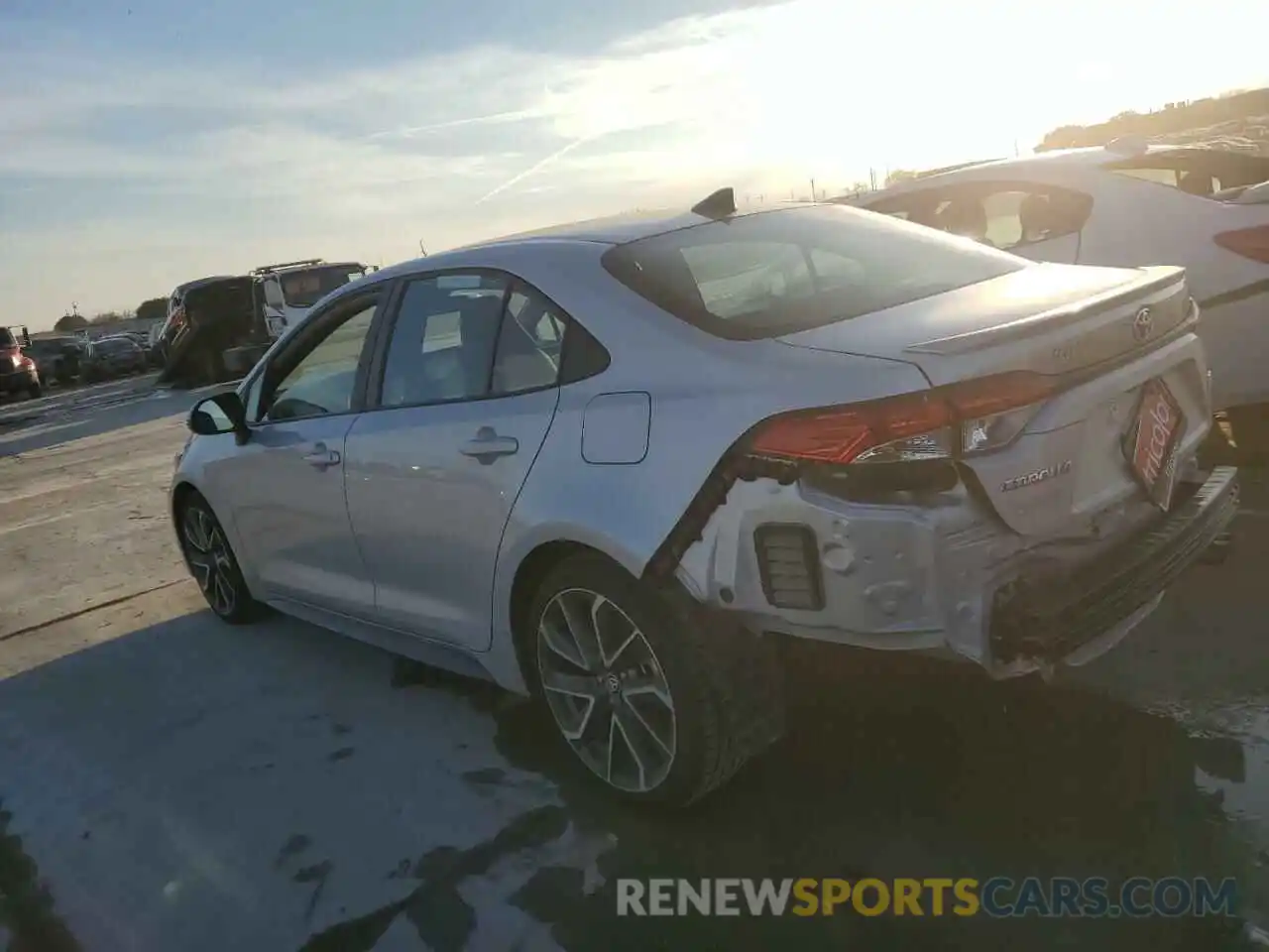 2 Photograph of a damaged car 5YFS4MCE5MP093346 TOYOTA COROLLA 2021