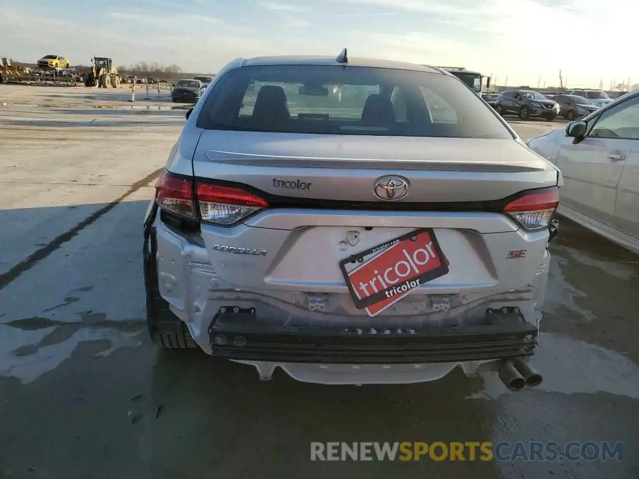 6 Photograph of a damaged car 5YFS4MCE5MP093346 TOYOTA COROLLA 2021