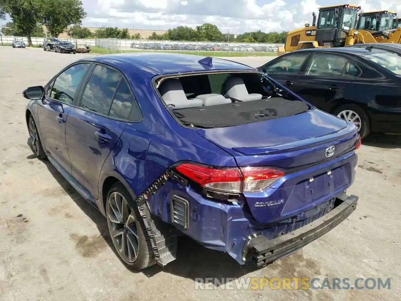 3 Photograph of a damaged car 5YFS4MCE5MP093511 TOYOTA COROLLA 2021