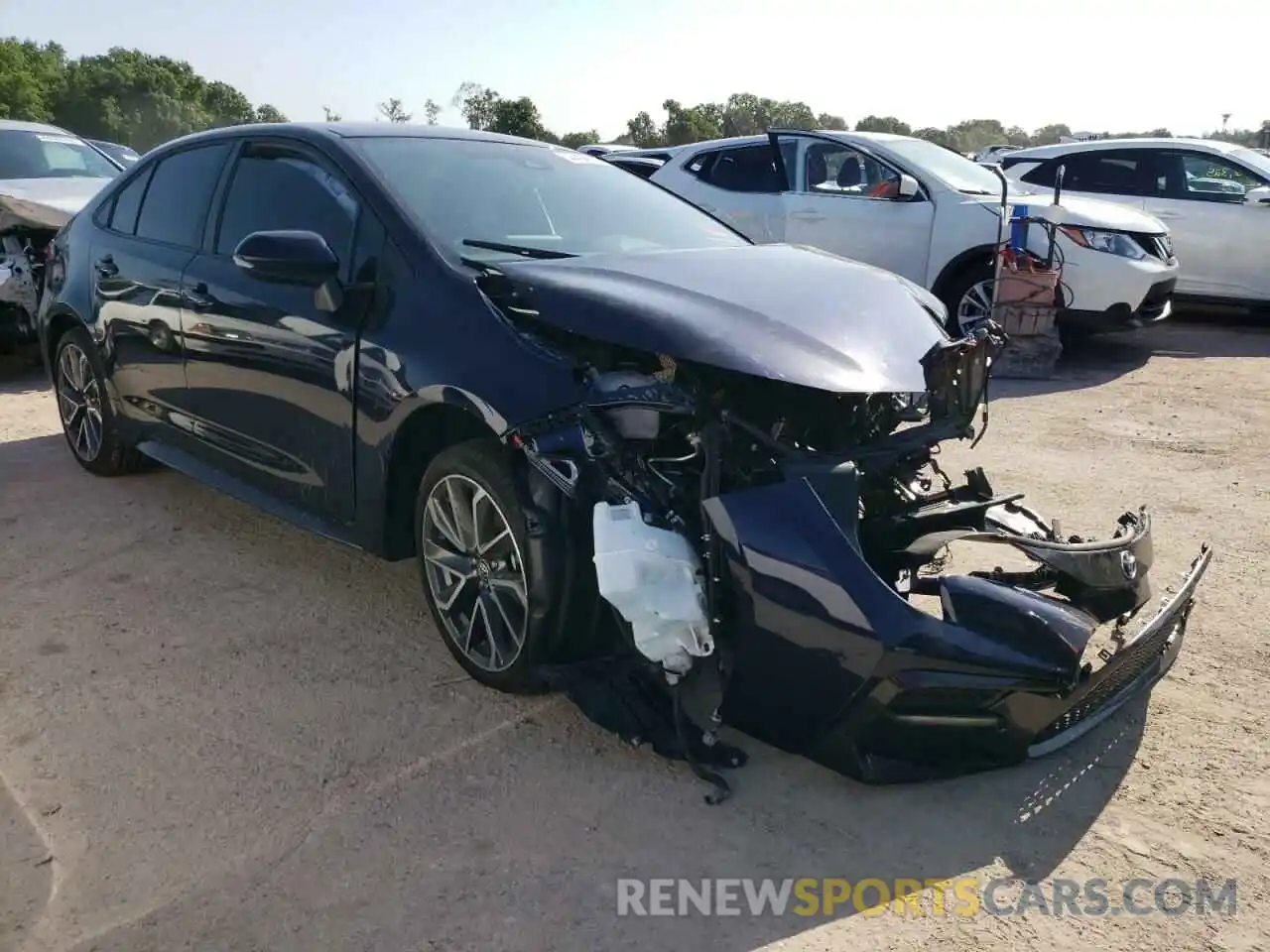 1 Photograph of a damaged car 5YFS4MCE5MP095825 TOYOTA COROLLA 2021