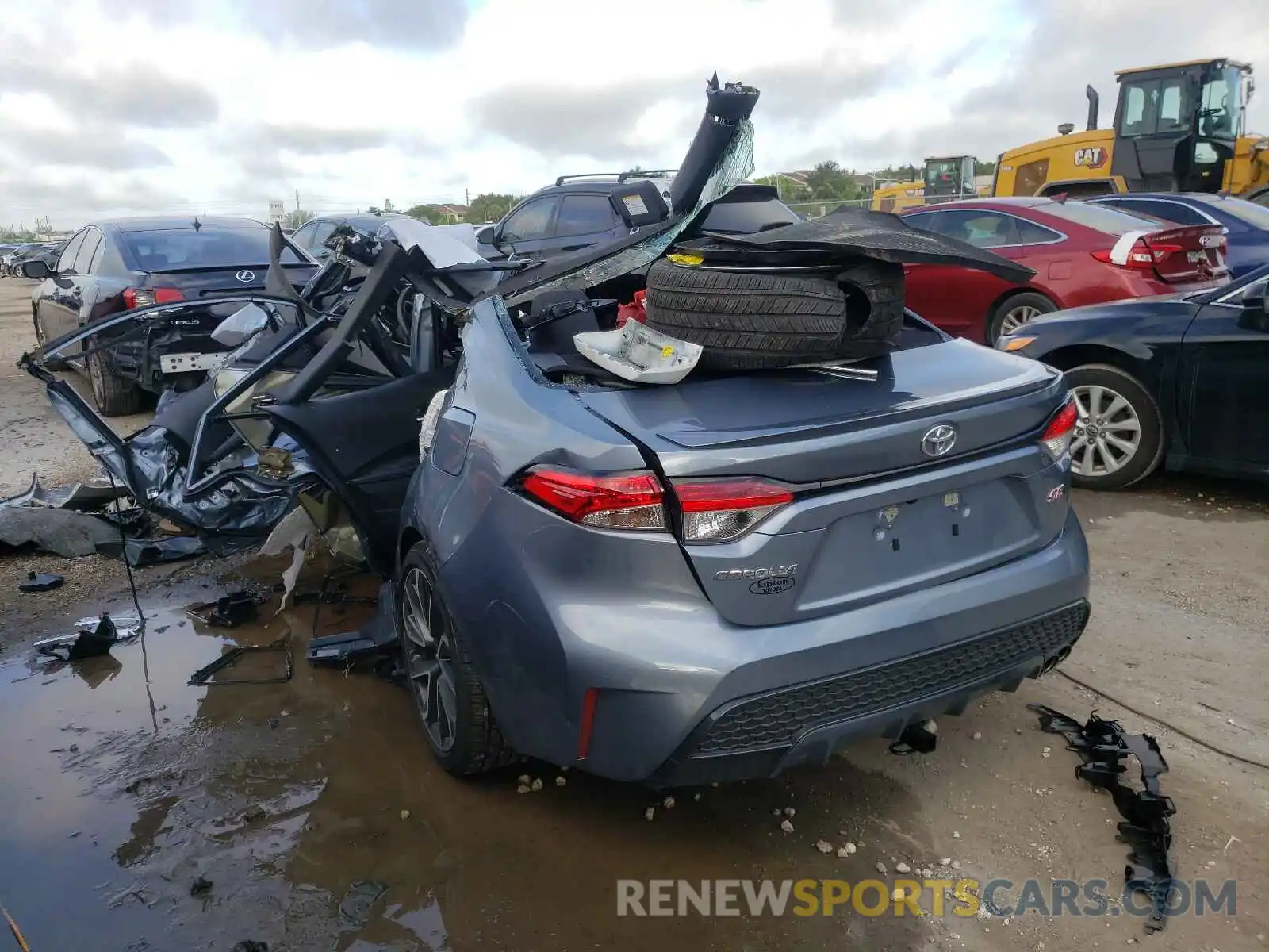 3 Photograph of a damaged car 5YFS4MCE5MP097431 TOYOTA COROLLA 2021