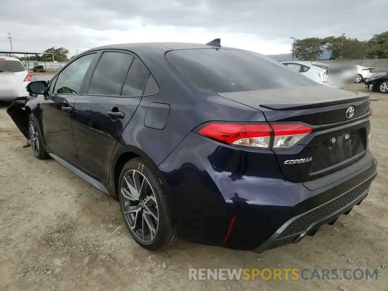 3 Photograph of a damaged car 5YFS4MCE6MP058816 TOYOTA COROLLA 2021