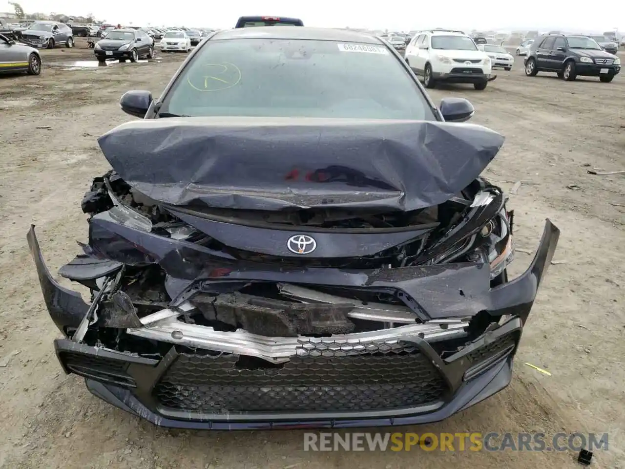 7 Photograph of a damaged car 5YFS4MCE6MP058816 TOYOTA COROLLA 2021